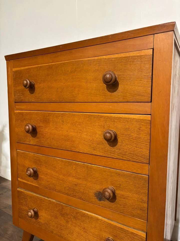 photo furniture Mid Century Four Drawer Chest