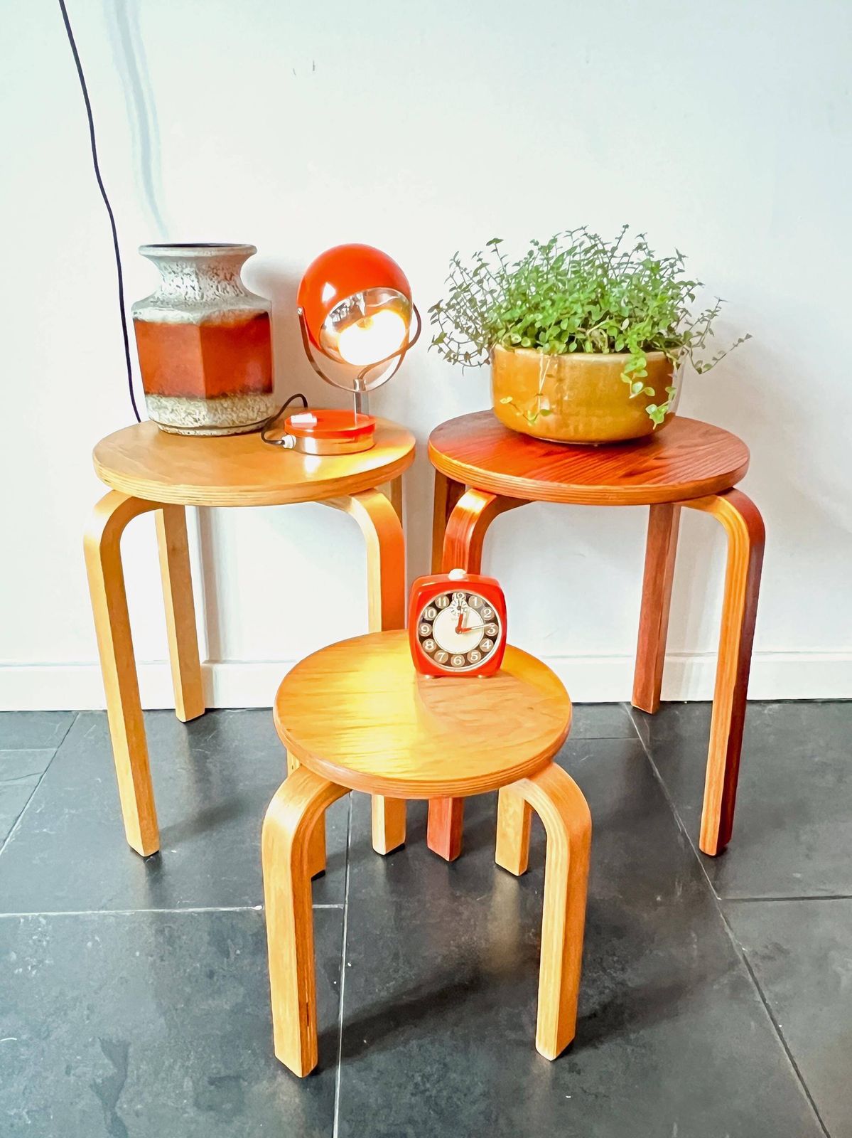 Furniture Vintage '99 Ikea 'Frosta' – Design After Alvar Aalto 'Stool E60' photo