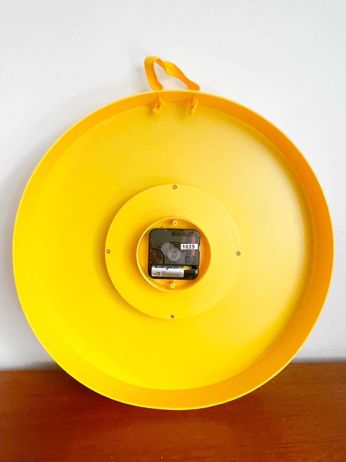 Vintage Ikea Pladdra Clock – Design By Chenyi Ke – Mint Condition – Yellow, Black – 90s – Memphis Style – Popart photo vintage