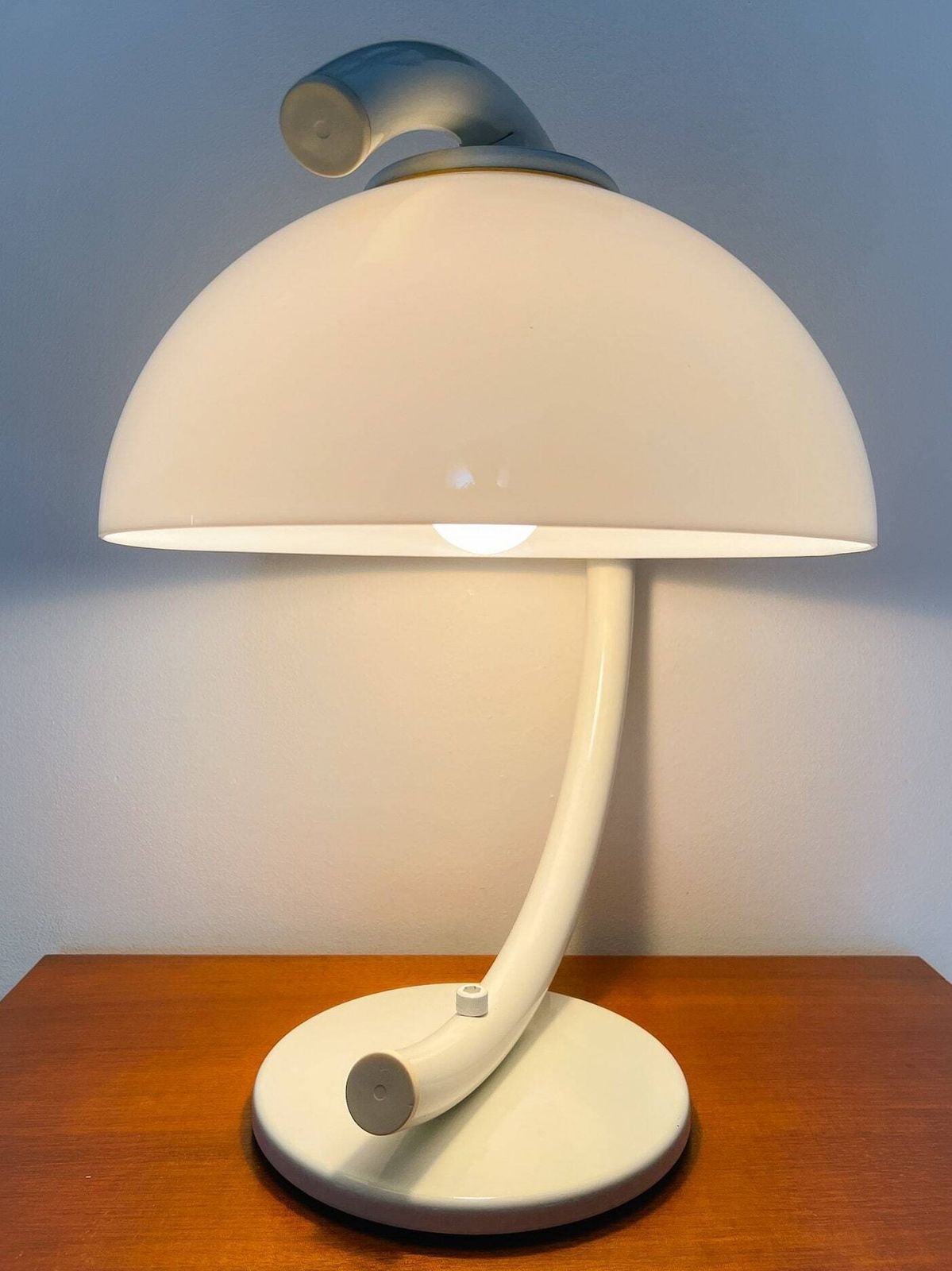 Table Lamp Xl By 'Vrieland Design' Holland, 70s, Mushroom / Space Age, Dutch Design photo buy
