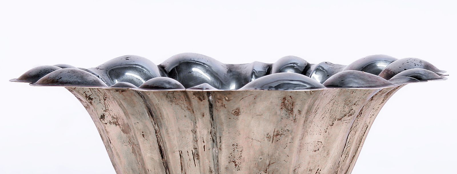 photo furniture Art Nouveau Austrian Polished Silver Plated Centerpiece Bowl By Josef Hoffmann For Wiener Werkstätte