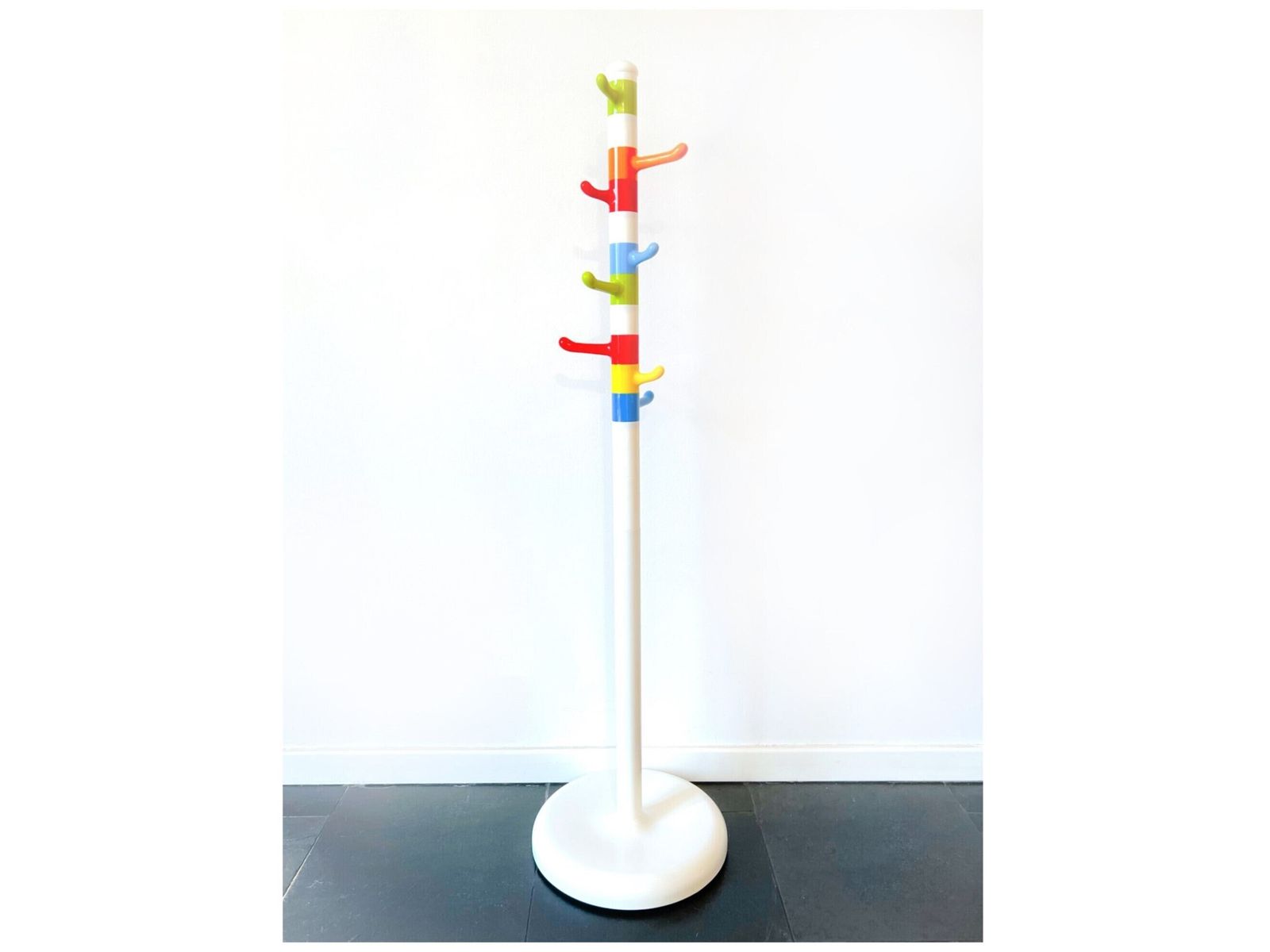 Vintage Ikea 'Krokig' Modulaire Kapstok   Ontwerp Van Annie Huldén & Sanna Dahlman   Jaren 90   Memphis Stijl