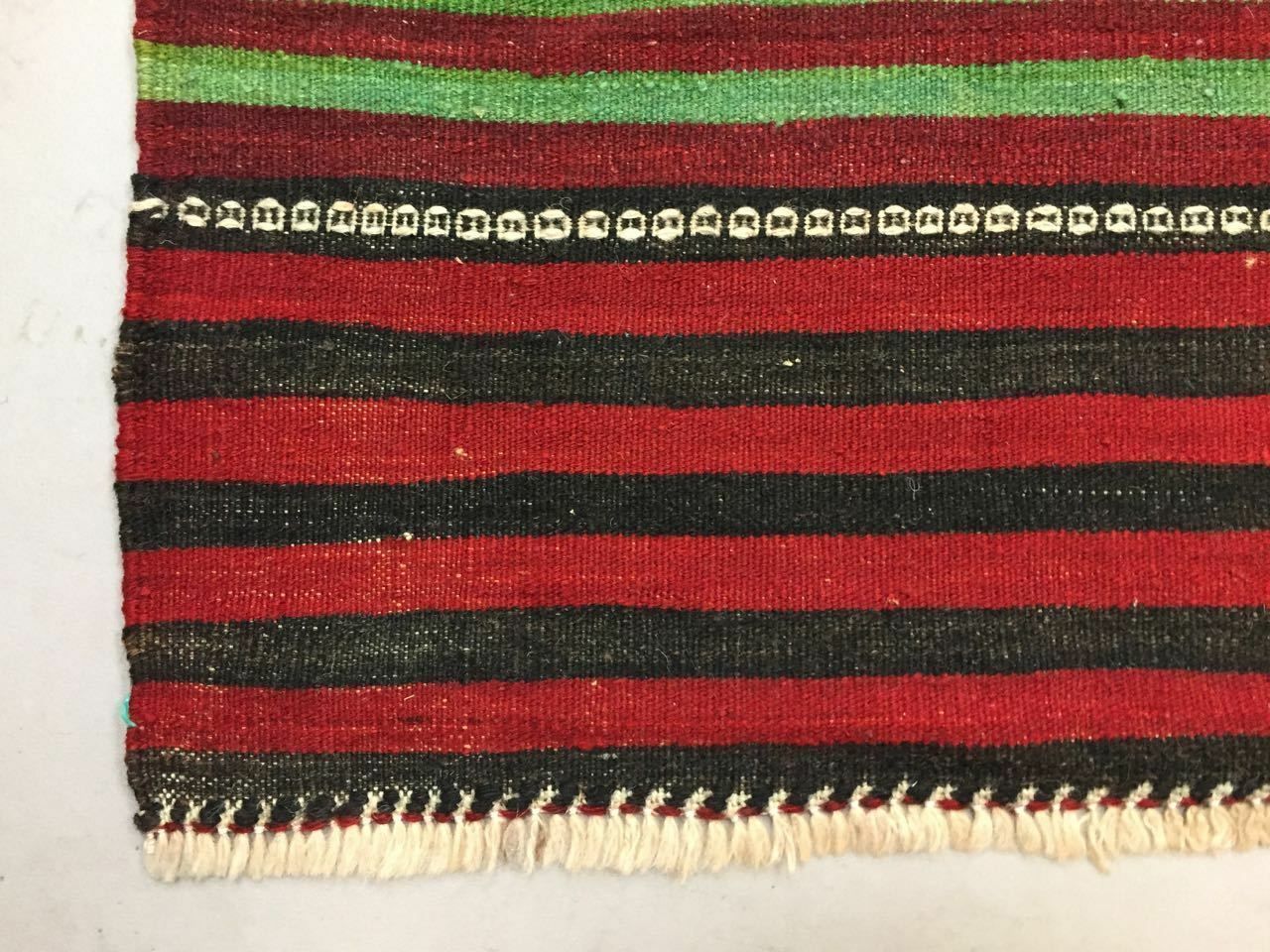 Vintage Turkish Kilim Kelim Rug 270x150cm Shabby Chic Wool, Country Home, Large photo for sale