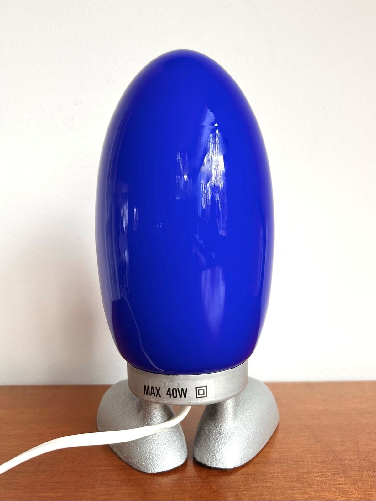 Vintage Ikea Table Lamp   Fjorton Dino Egg   Design By Tatsuo Konno photo 55.0