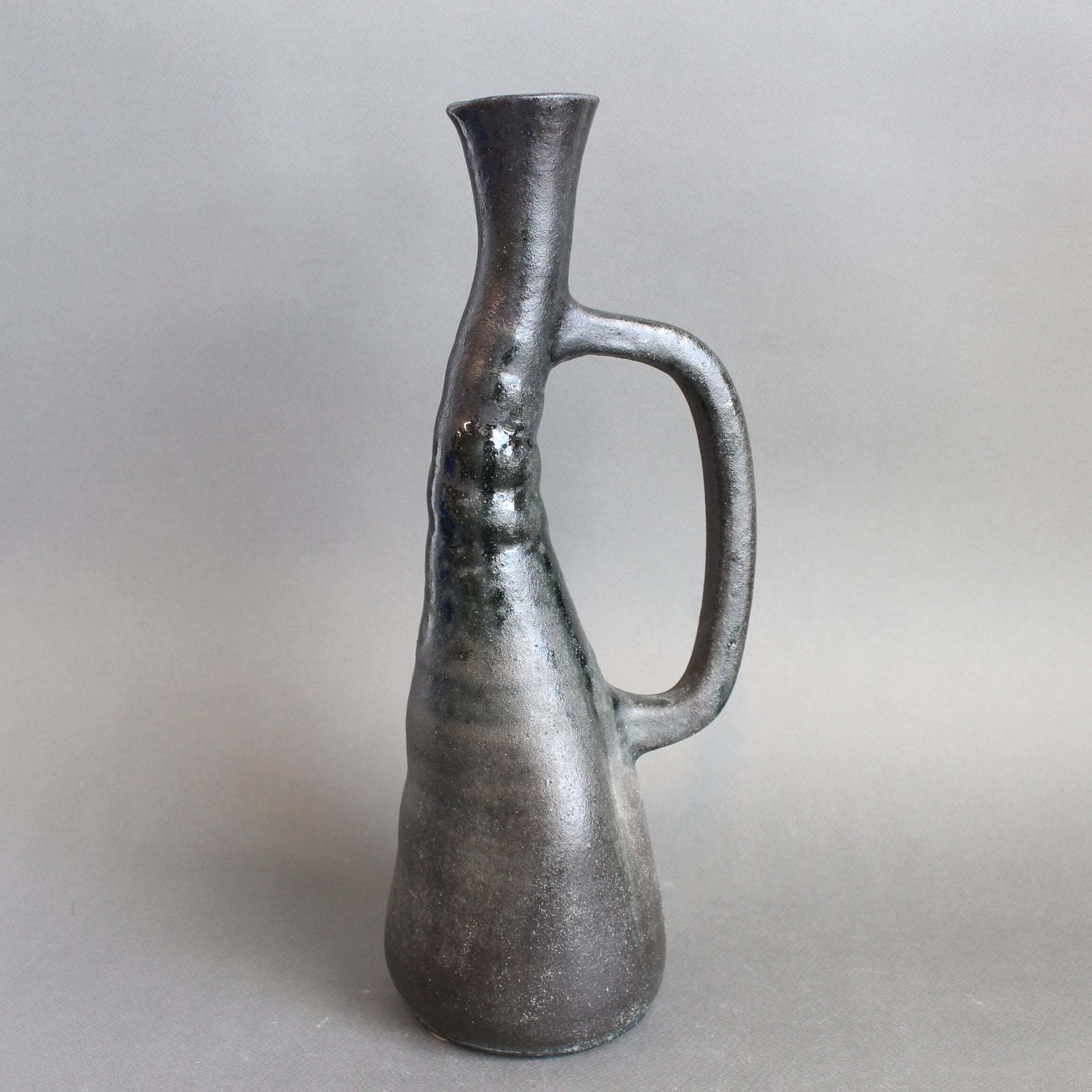 Home Decor Vintage French Ceramic Vase By Accolay (Circa 1960s) photo