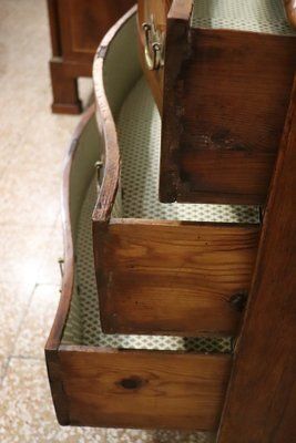 3760.0 18th Century Chest Of Drawers In Fruitwood Inlay photo