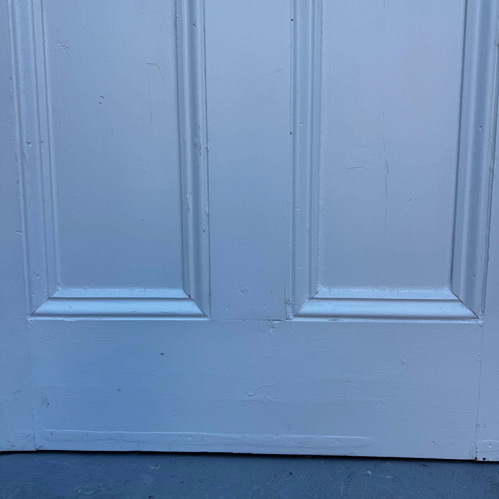 photo for sale Antique Victorian 4 Panel Door   202cm X 80.5cm