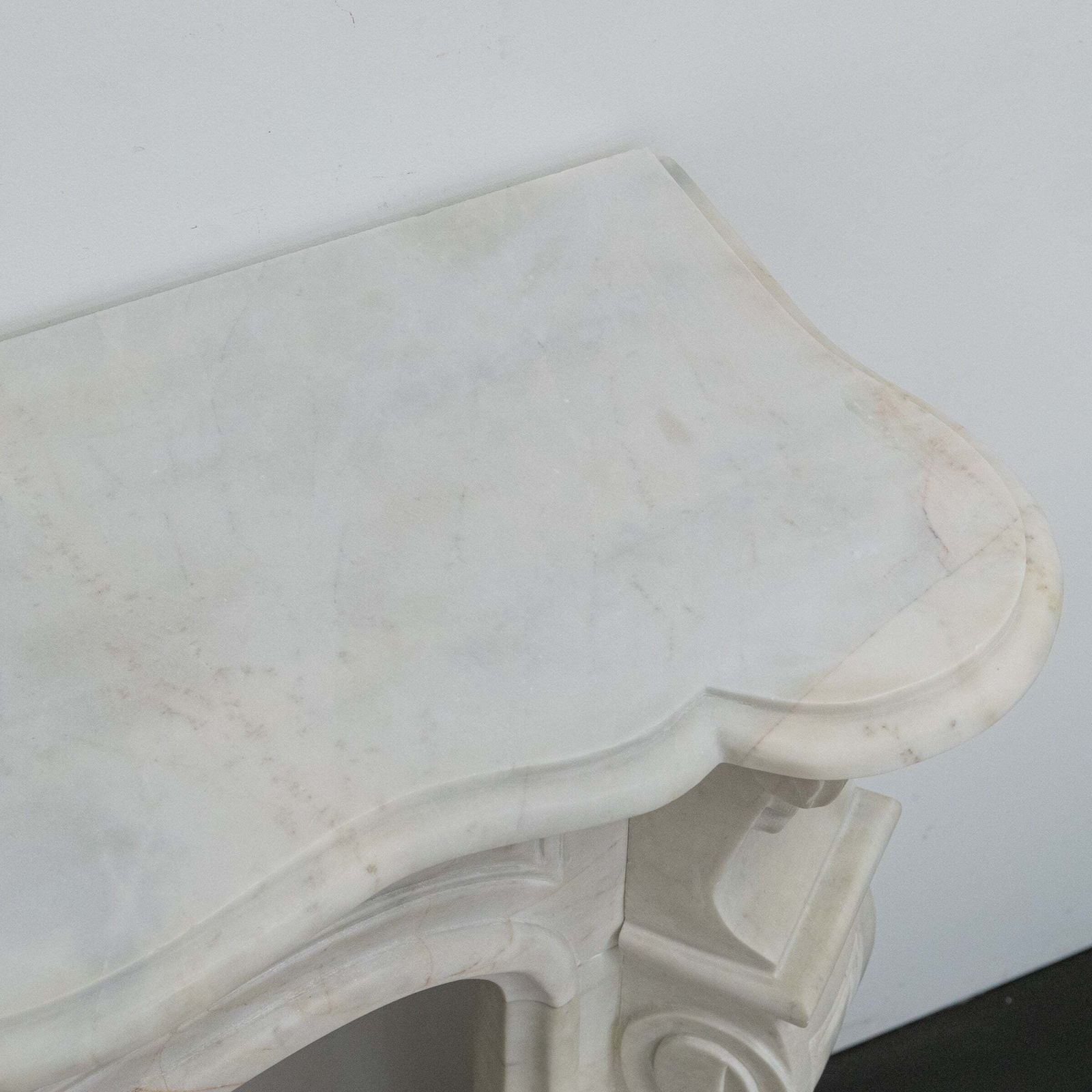 Reclaimed French Louis XVI Style Marble Fireplace photo buy