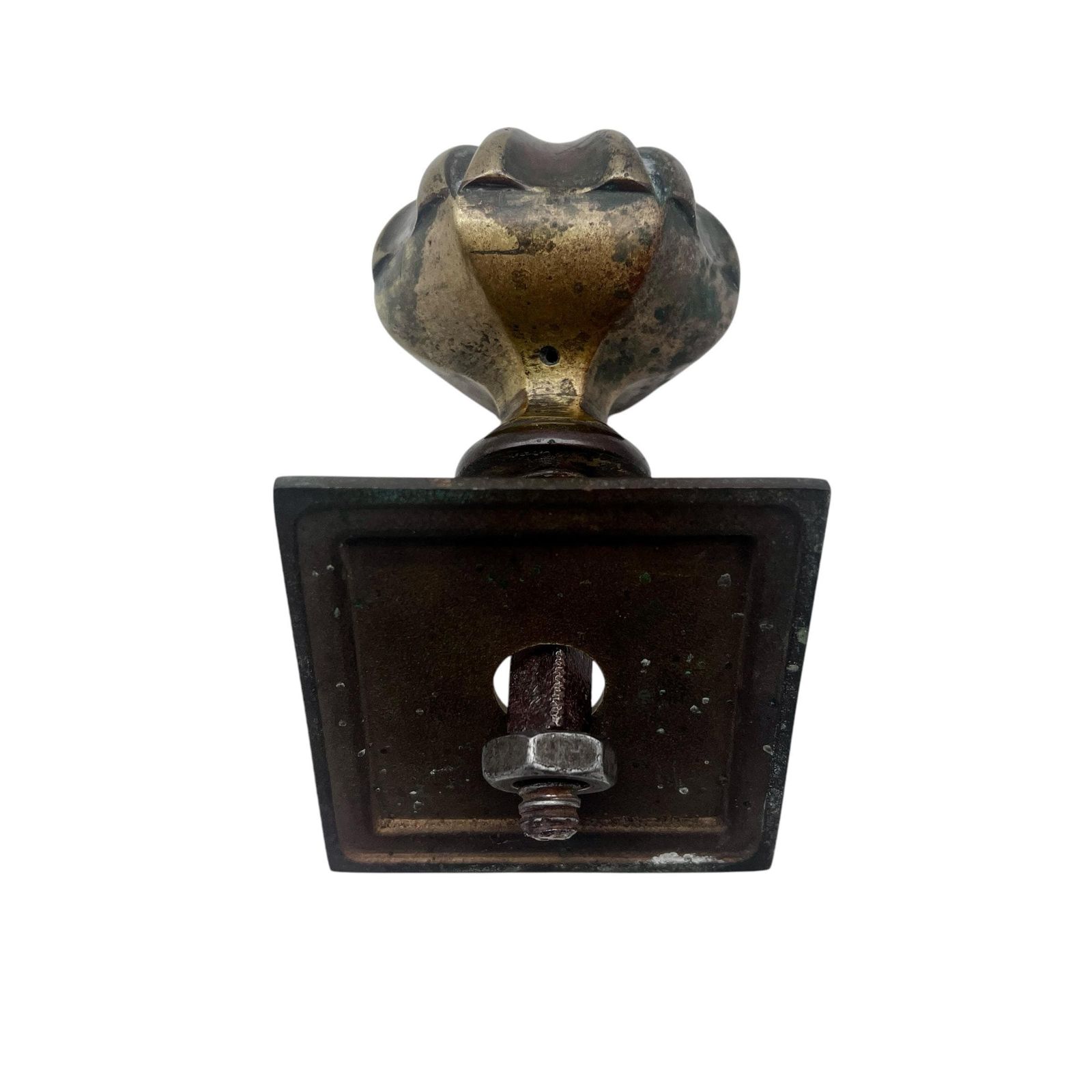 Antique Brass Front Door Knob   Front Door Pull   Home Decor   Door Furniture photo Home Fixtures