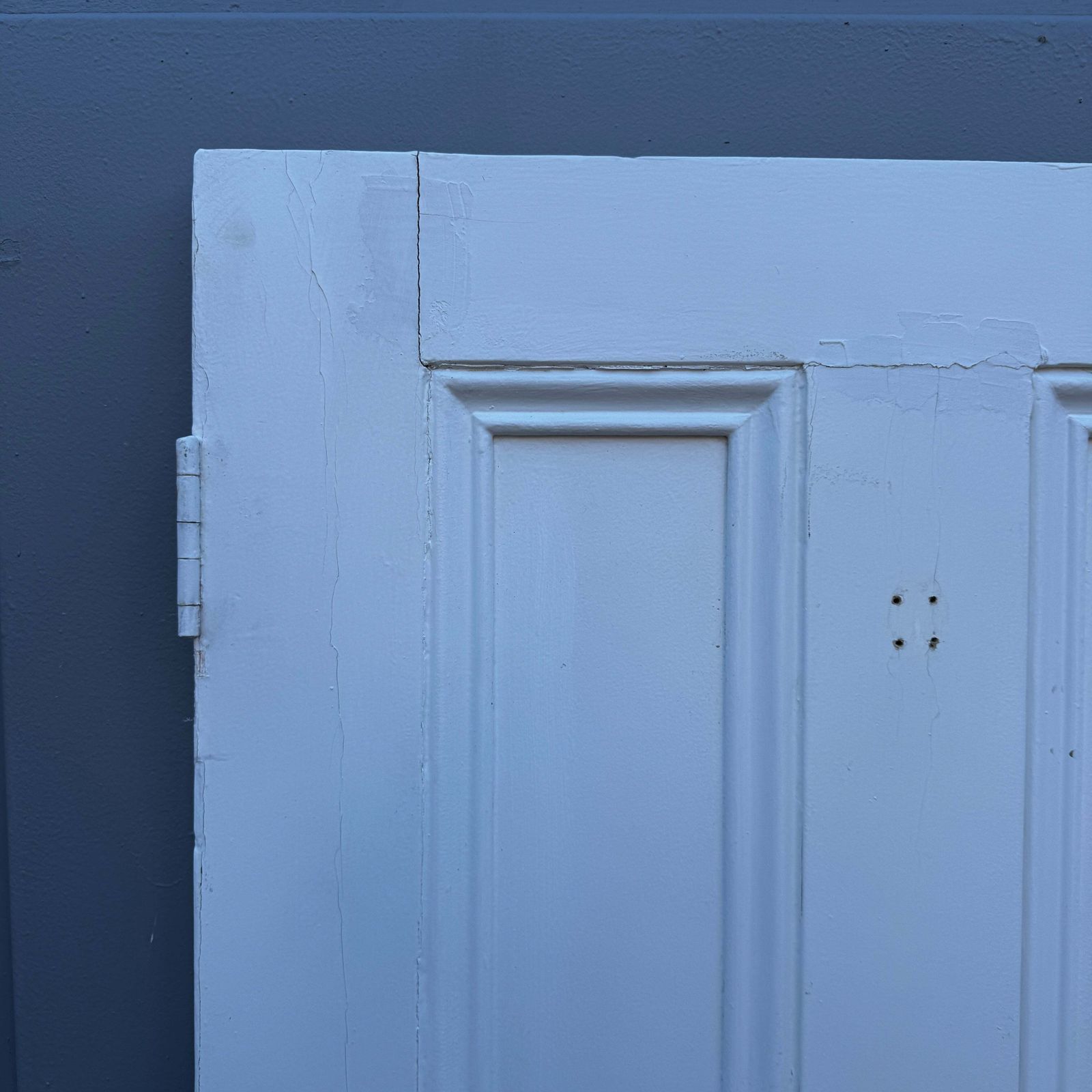 Antique Victorian 4 Panel Door   201cm X 75.5cm photo buy