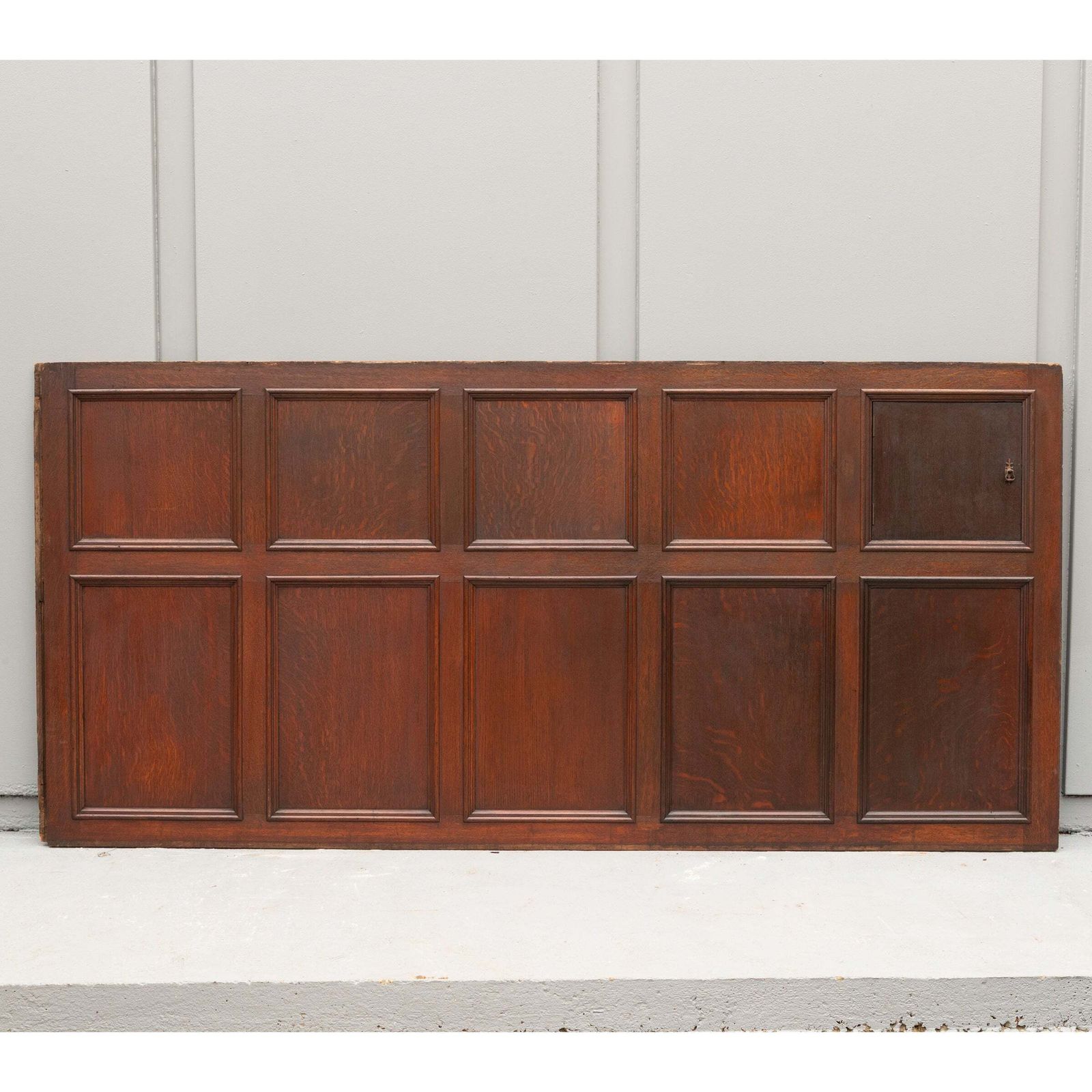 Antique 19th Century Oak And Elm Panelling | Panelled Room   7 Panels photo for sale