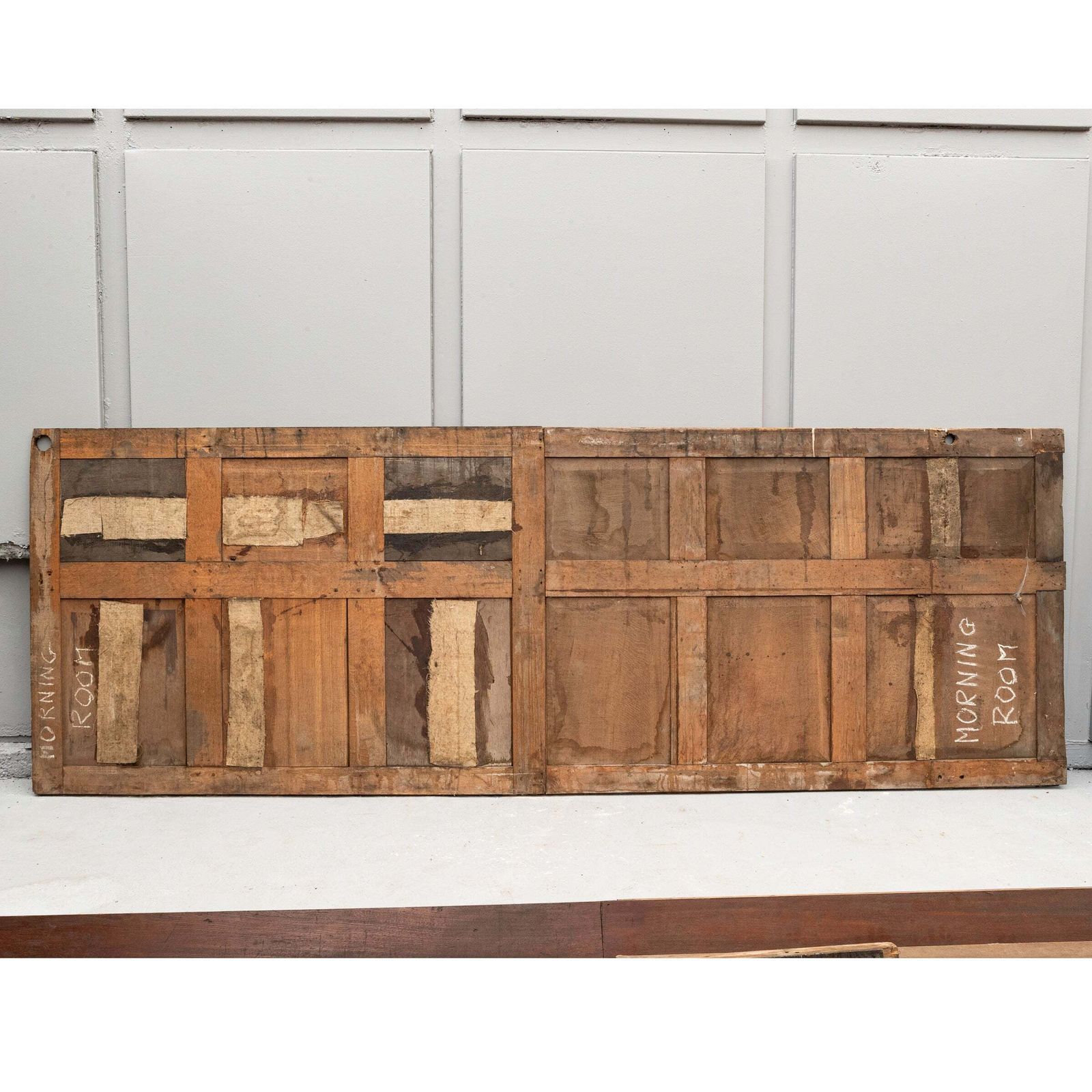 6500.0 Antique 19th Century Oak And Elm Panelling | Panelled Room   7 Panels photo