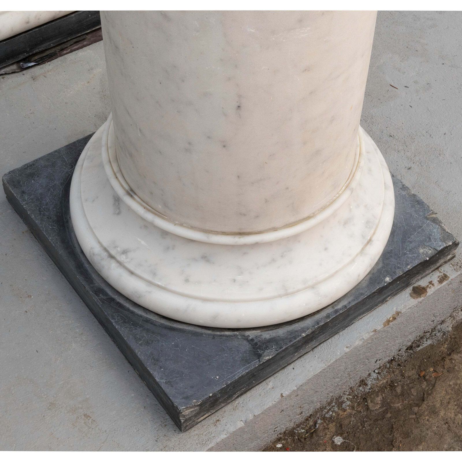 Reclaimed Carrara Marble Columns | Portico photo buy