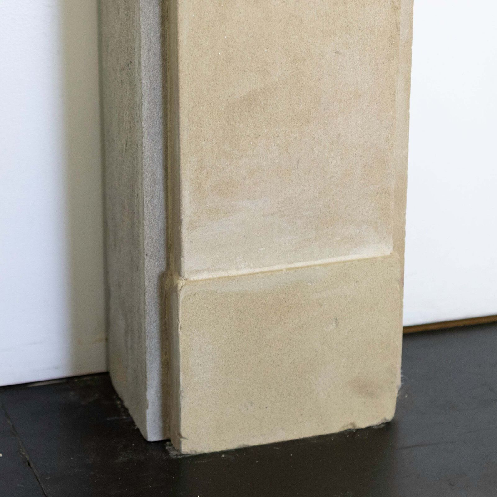 Antique Sandstone Crossover Fireplace Surround photo Home Fixtures