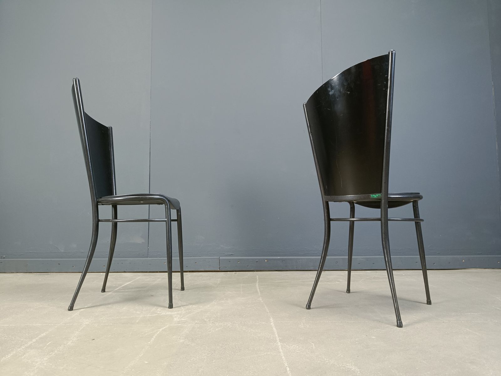 photo buy Post Modern Wooden Dining Chairs, 1980s   Set Of 10