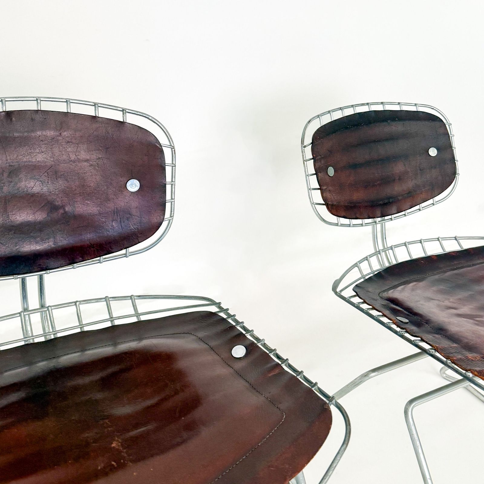 Pair Of Beaubourg Chairs By Laurent And Cadestin, 1976 photo Furniture