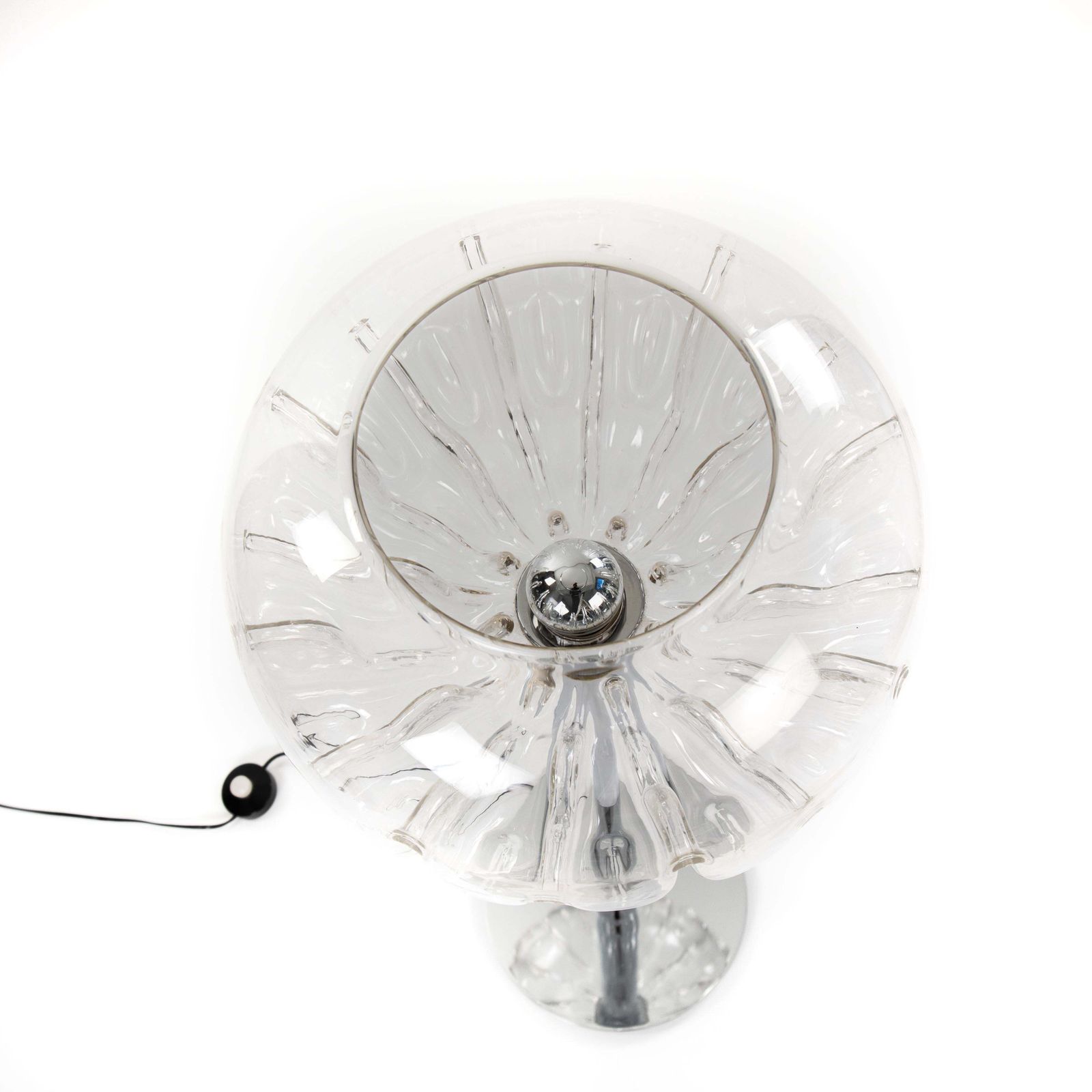 3598.0 Italian Mid Century Floor Lamp "Zinia" By Toni Zuccheri For Veart, 1970s photo