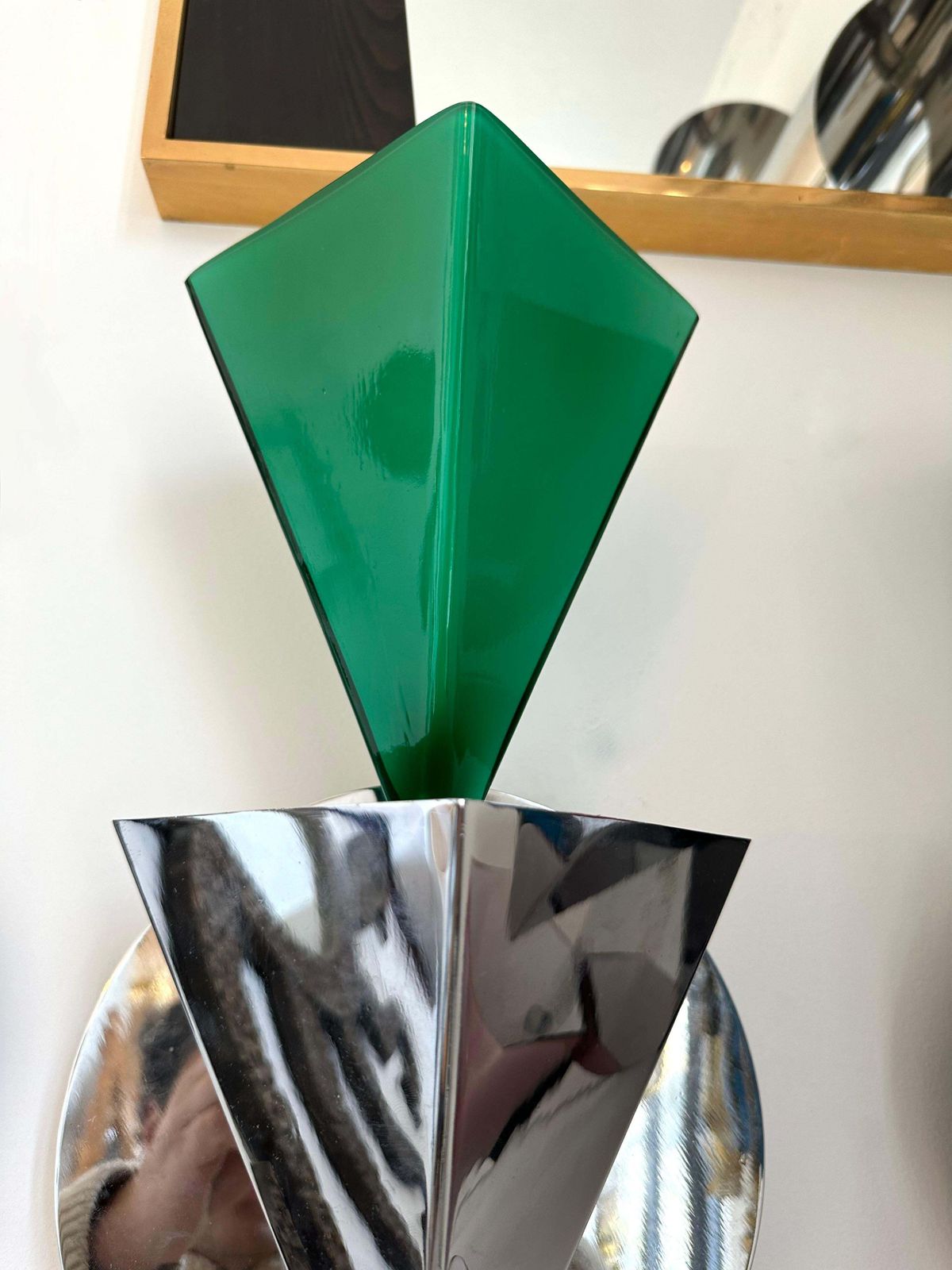 Pair Of Wassily Sconces By Tihani And Mancini For Foscarini. Italy, 1980s photo furniture