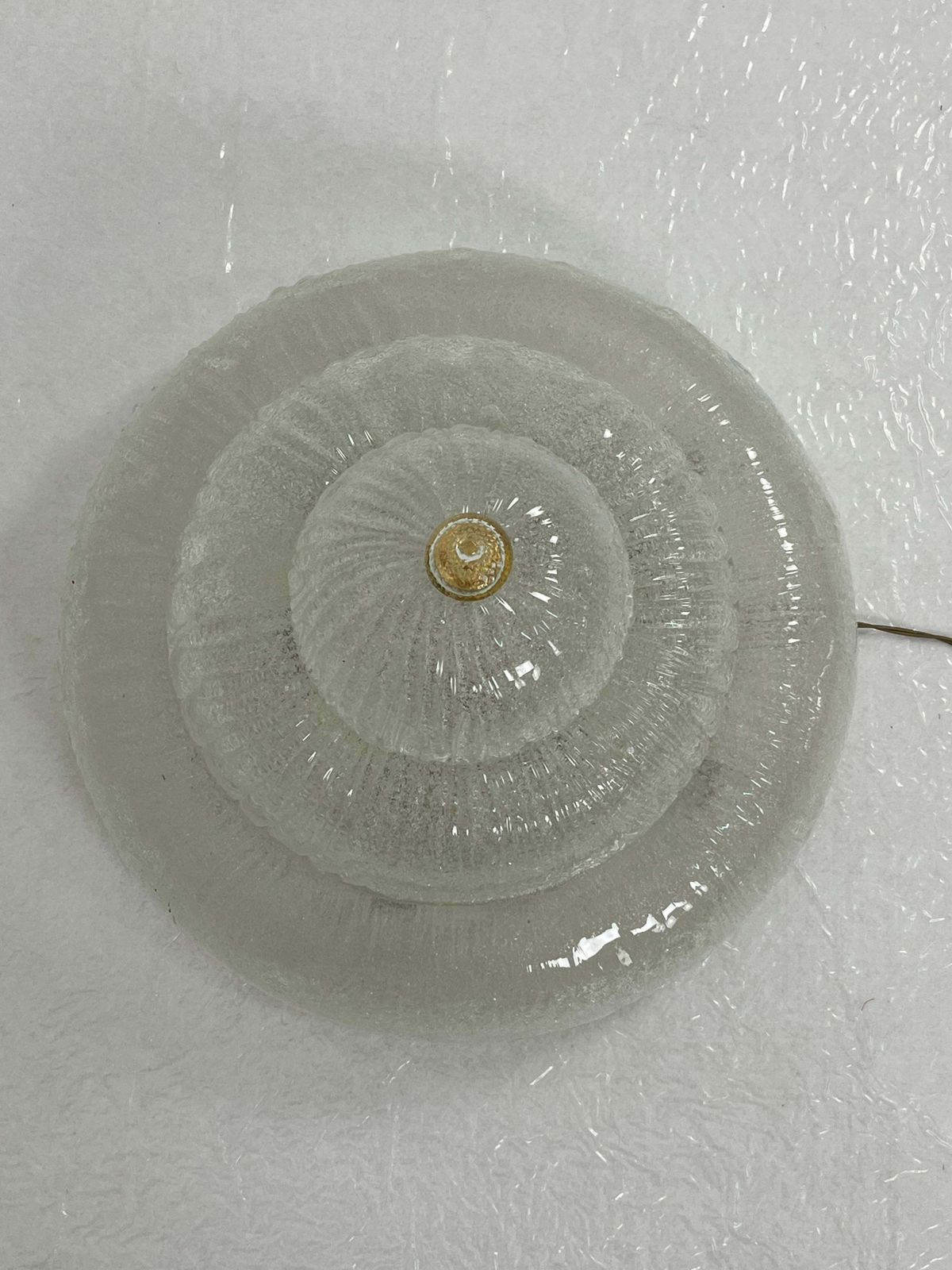 Venetian Ceiling Lamp Mid Century Murano Glass, 8 Lights 1960s photo buy