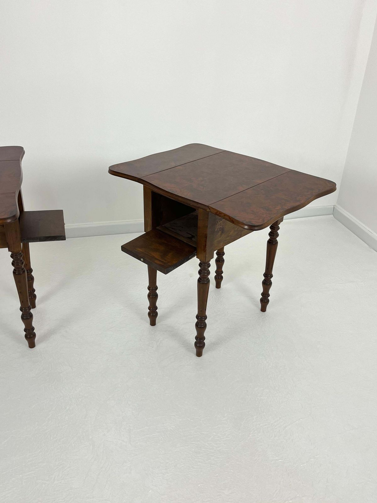 Set Of 2 Victorian Style Folding Night Stands, 1960s photo buy