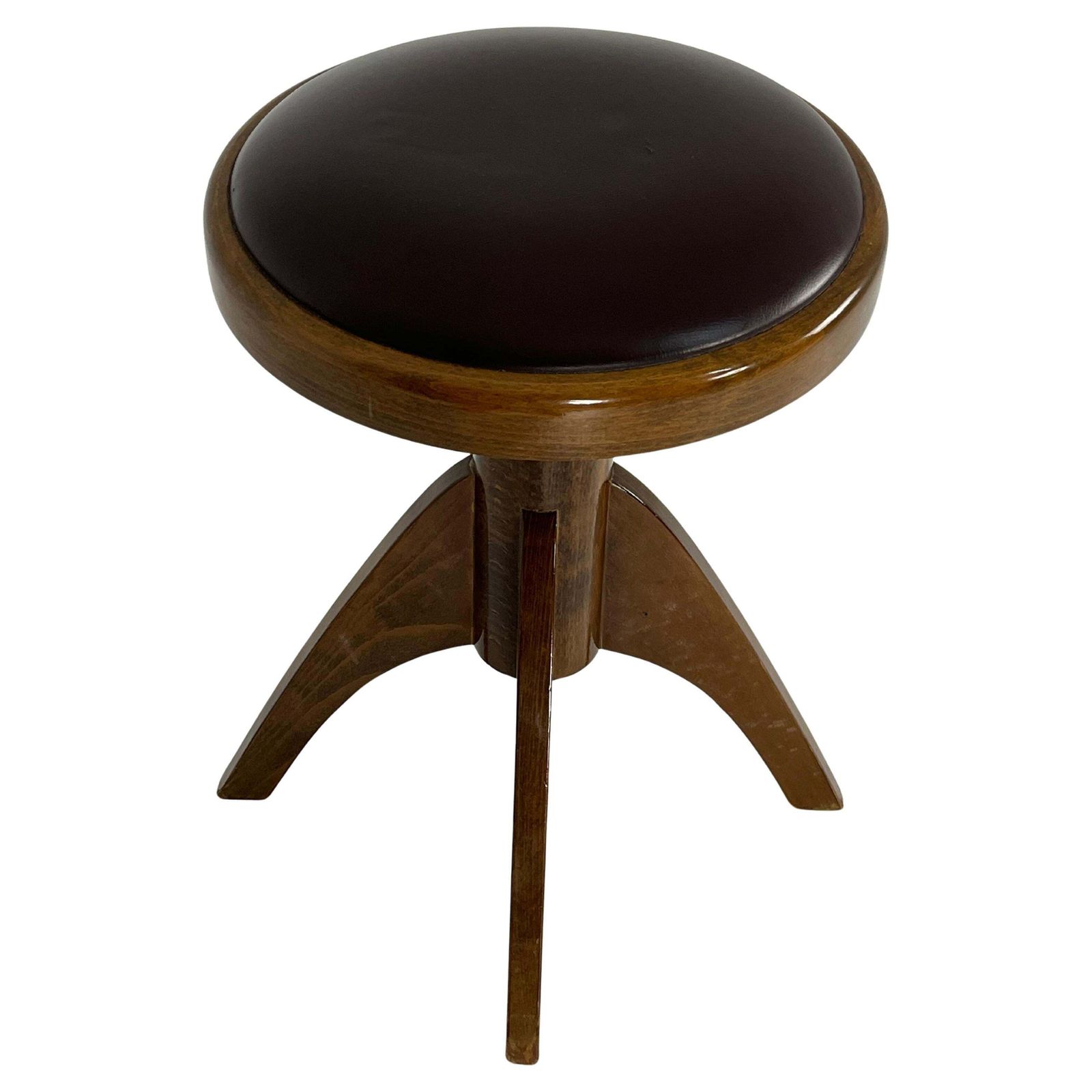 Swivel Piano Stool Made In Italy, 1980s