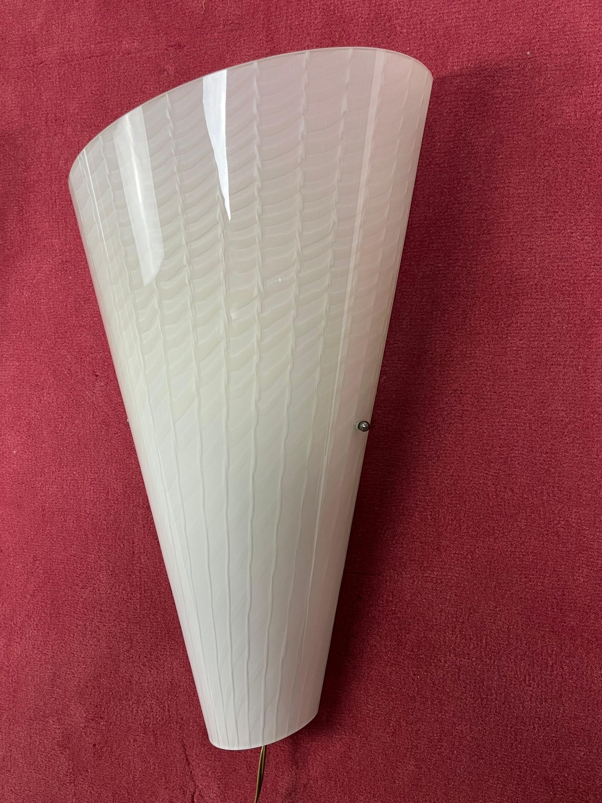 Set Of 2 Large Murano Glass Wall Lamps, 1980s photo 1328.0