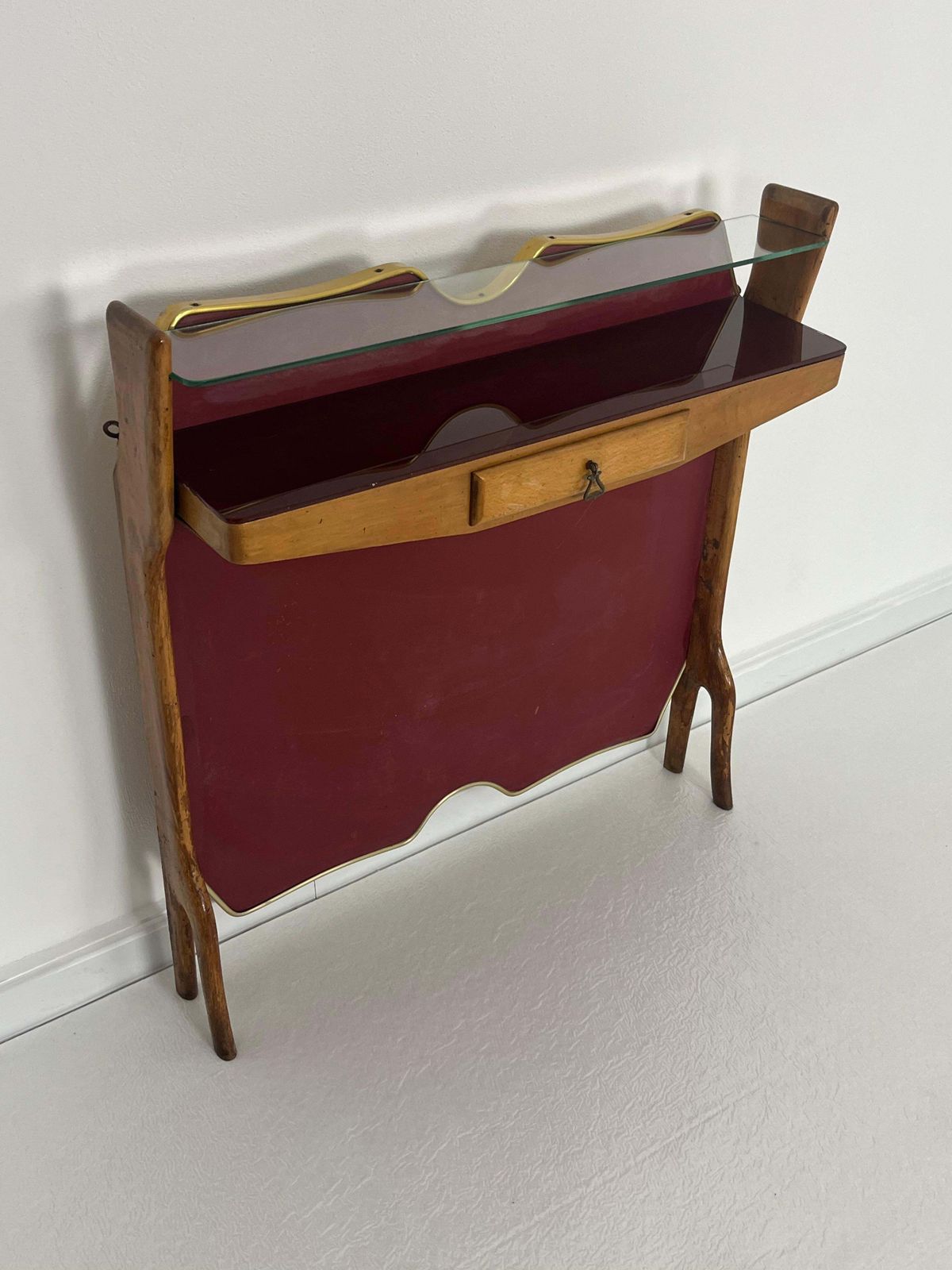 Mid Century Italian Console And Mirror, 1950s photo 1371.0