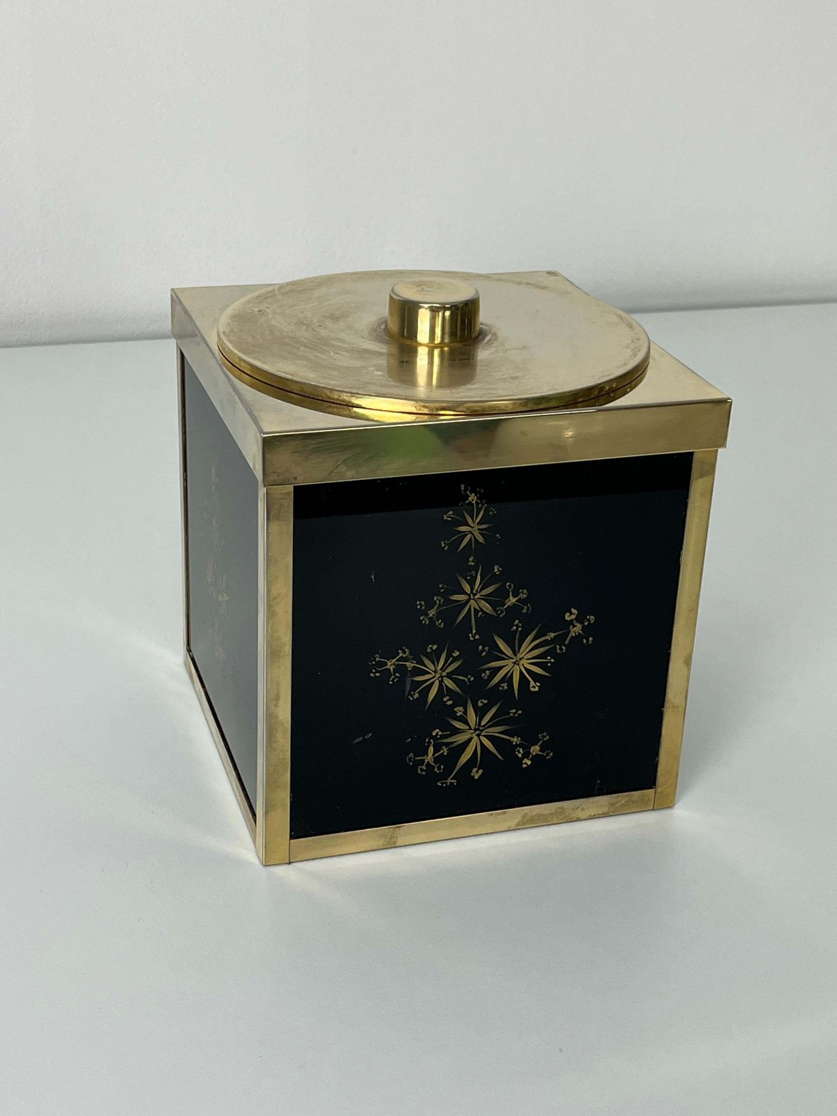 Mid Century Italian Paolo Traversi Brass Ice Bucket, 1960s photo buy