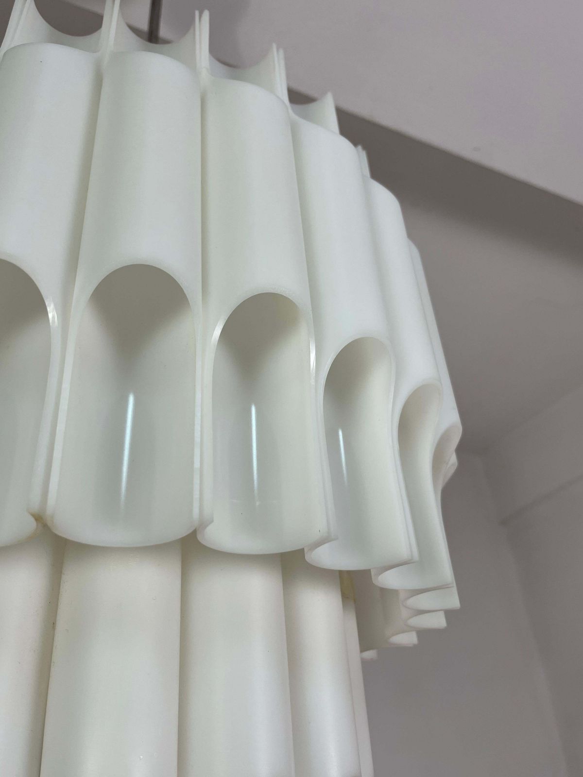 photo buy Wonderful "Teulada" Model Chandelier By Carlo Ponzio For Harvey Guzzini, 1972