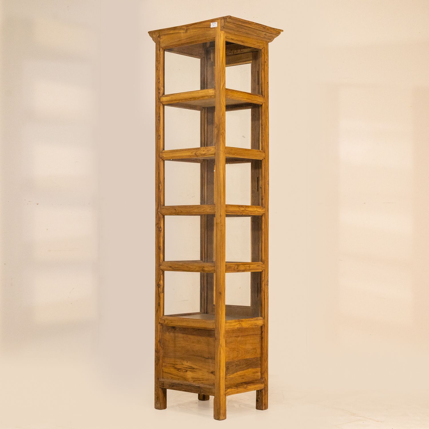 Indian Wood 6ft Glass Showcase Ra 15 photo 495.0
