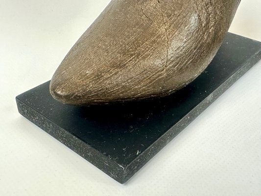 Mid Century Carved Bookends In The Shape Of Womens Shoe, 1960s, Set Of 2 photo Home Decor