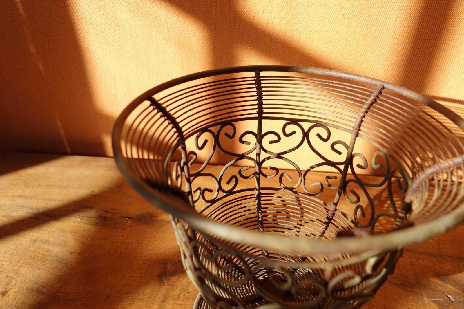 Antique Art Deco Wrought Iron Planter – Elegant French Flower Pot photo Home Decor