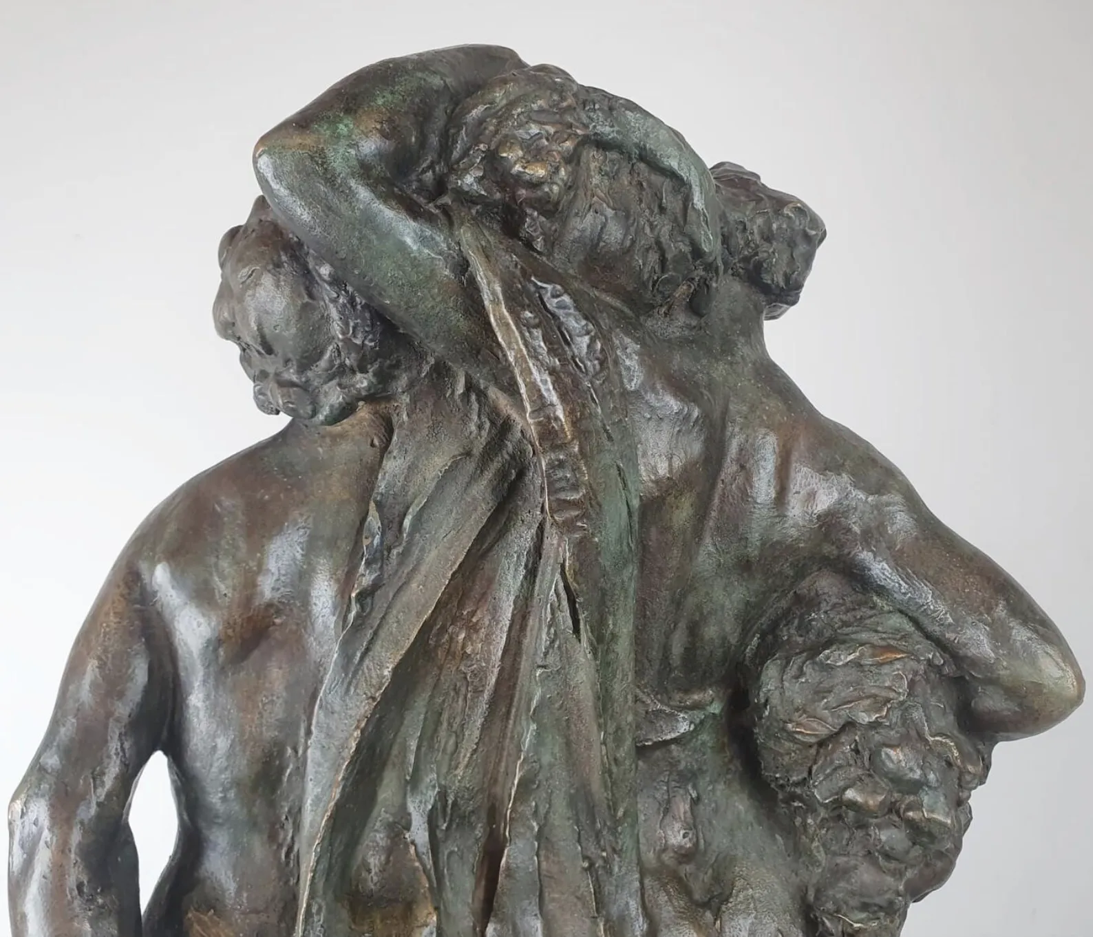 Jos De Decker, Bronze With Green Patina “Allegory Of Spring” photo buy
