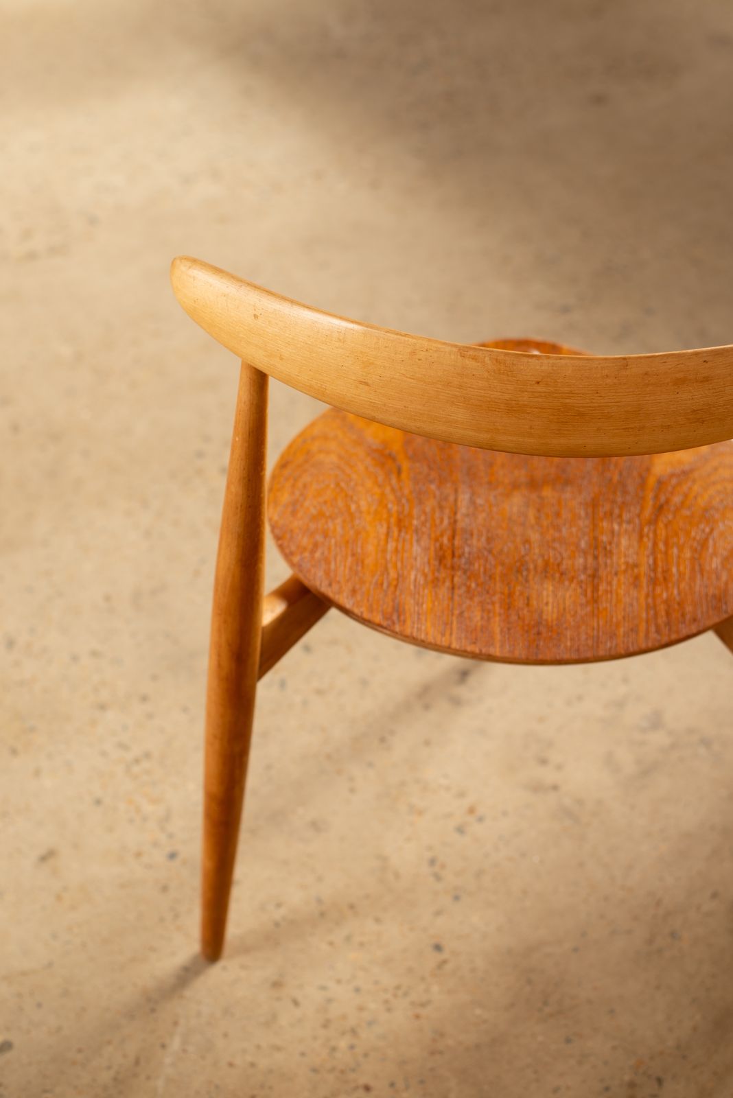 Set Of 4 Hans Wegner Fh4103 Heart Chairs C1960f photo 2340.0