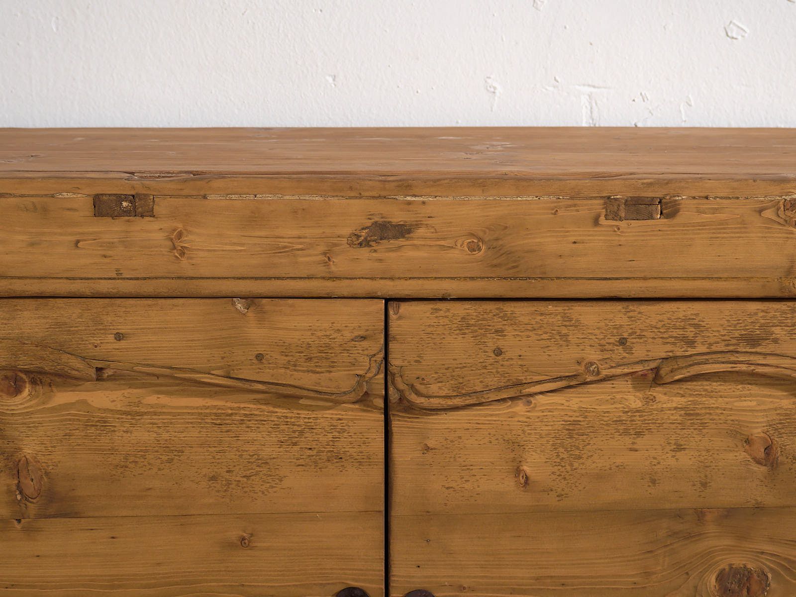 photo furniture Antique Sideboard With Two Doors (C.1900) #1
