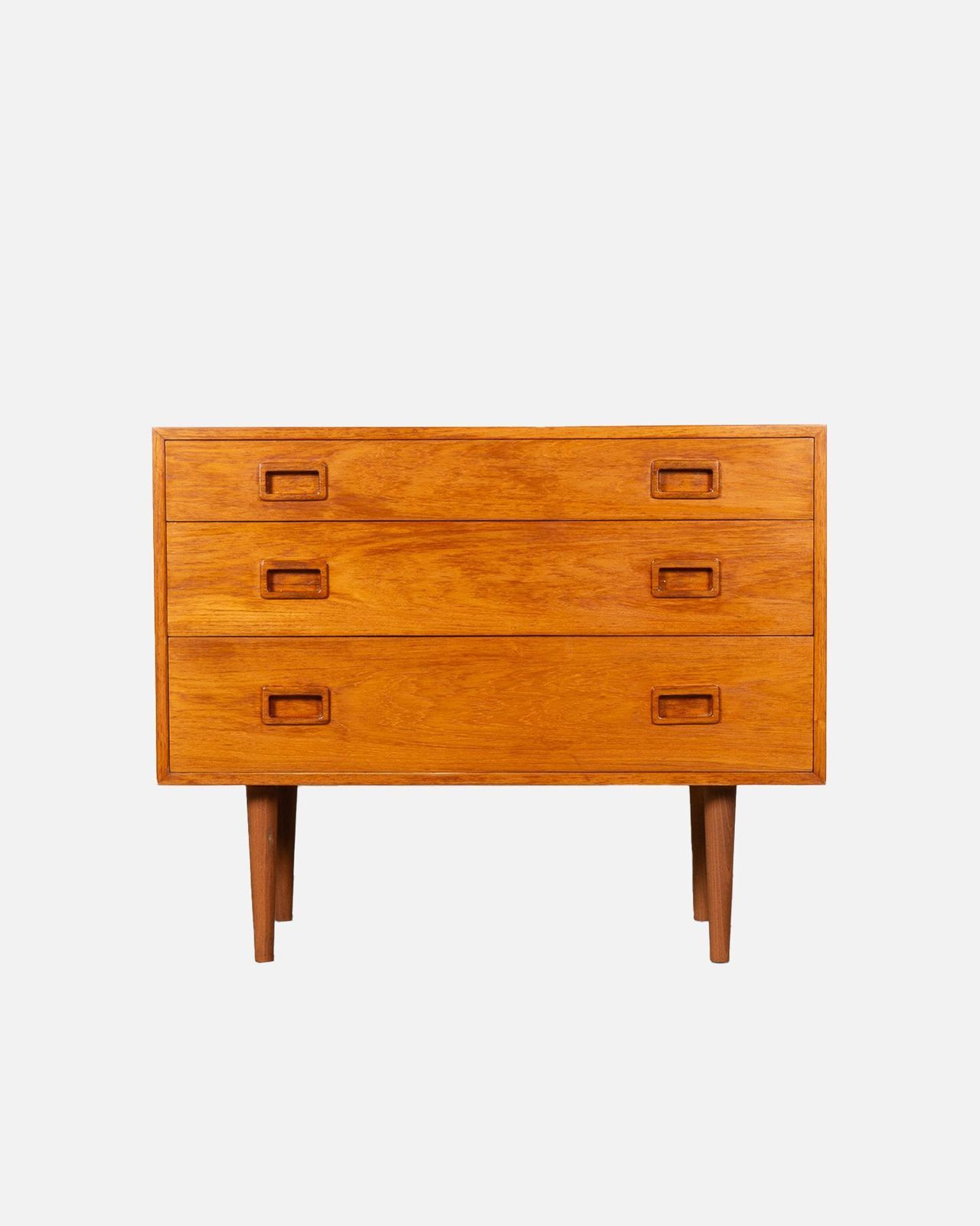 English Teak Chest Of Drawers, 1960s