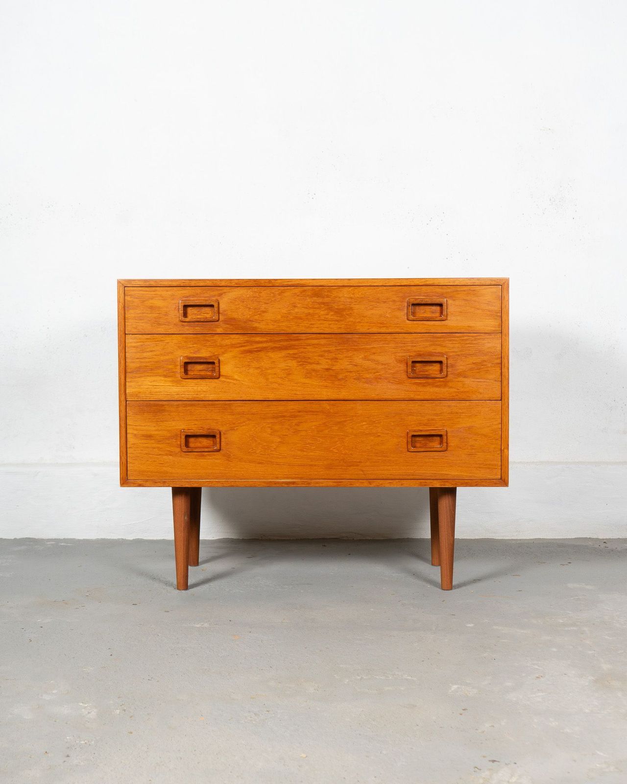 English Teak Chest Of Drawers, 1960s photo for sale