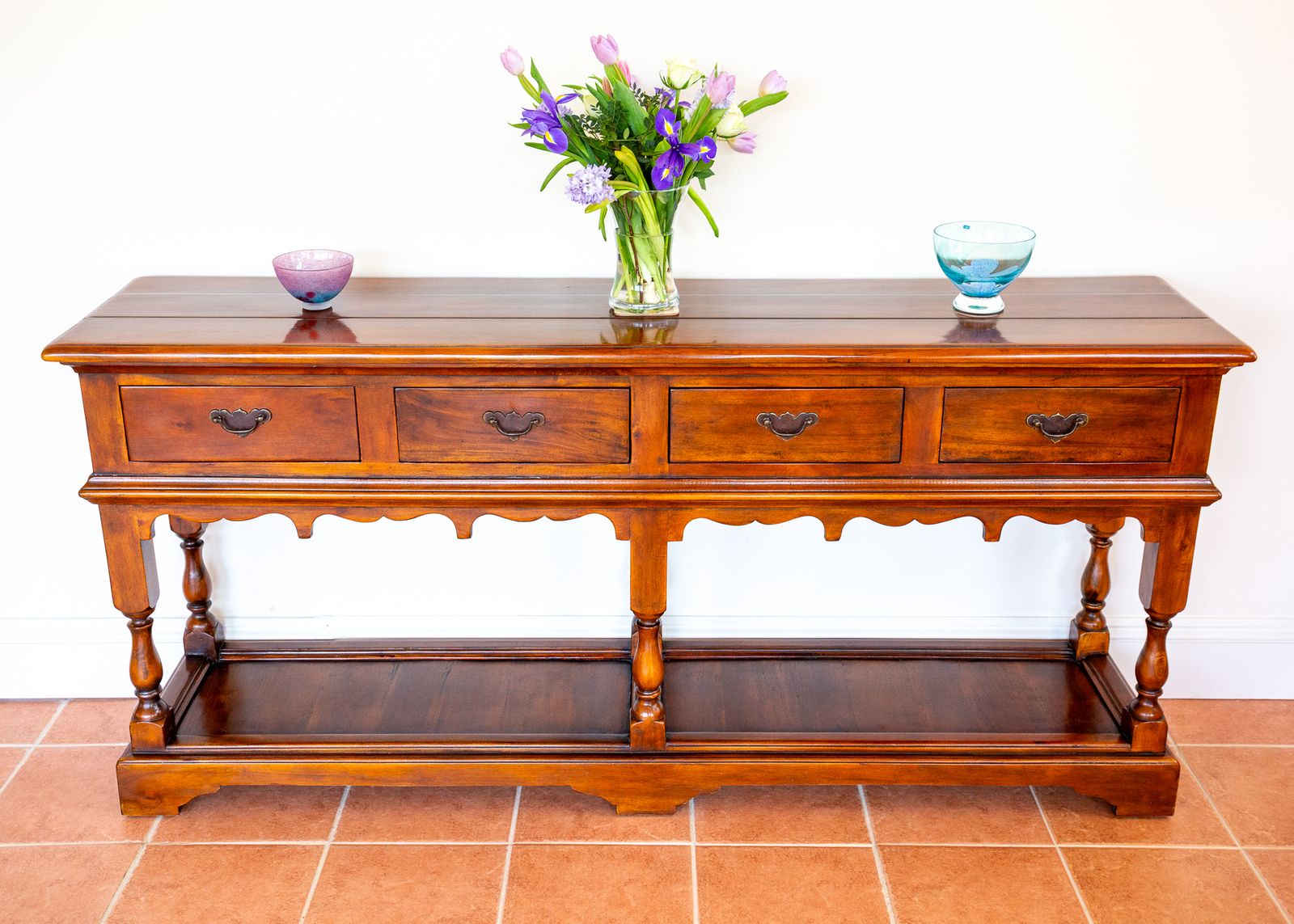 photo for sale Potboard Dresser Base Server Console Tabl.E Sideboar.D Georgian Style Fine Country House Farmhouse By Theodore Alexander