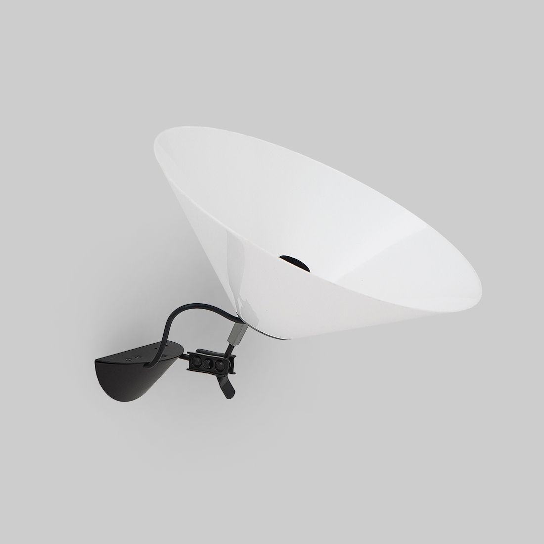Pair Of “Aggregato” Wall Lamp By Enzo Mari For Artemide, 1970s photo Lighting