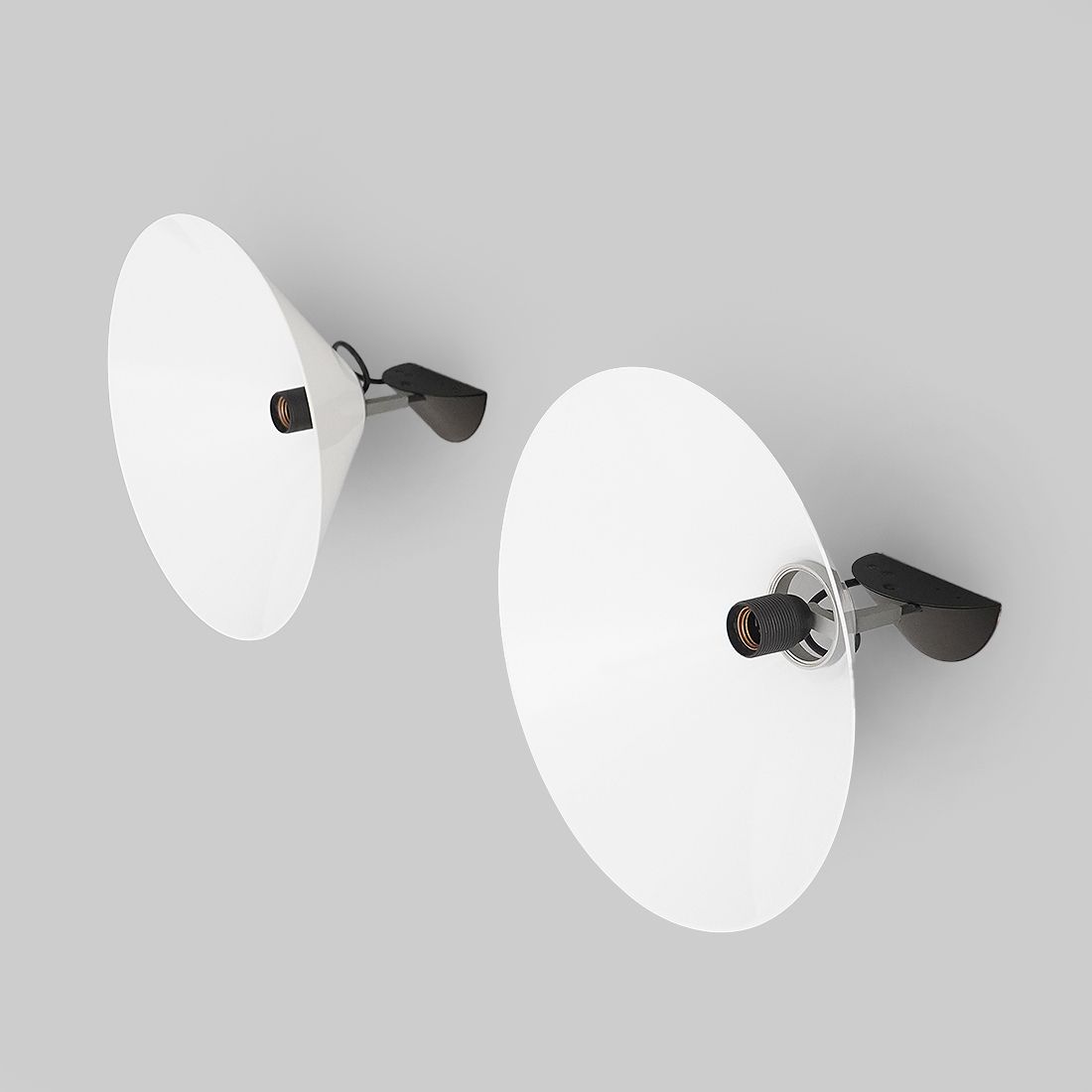 Pair Of “Aggregato” Wall Lamp By Enzo Mari For Artemide, 1970s photo vinterior