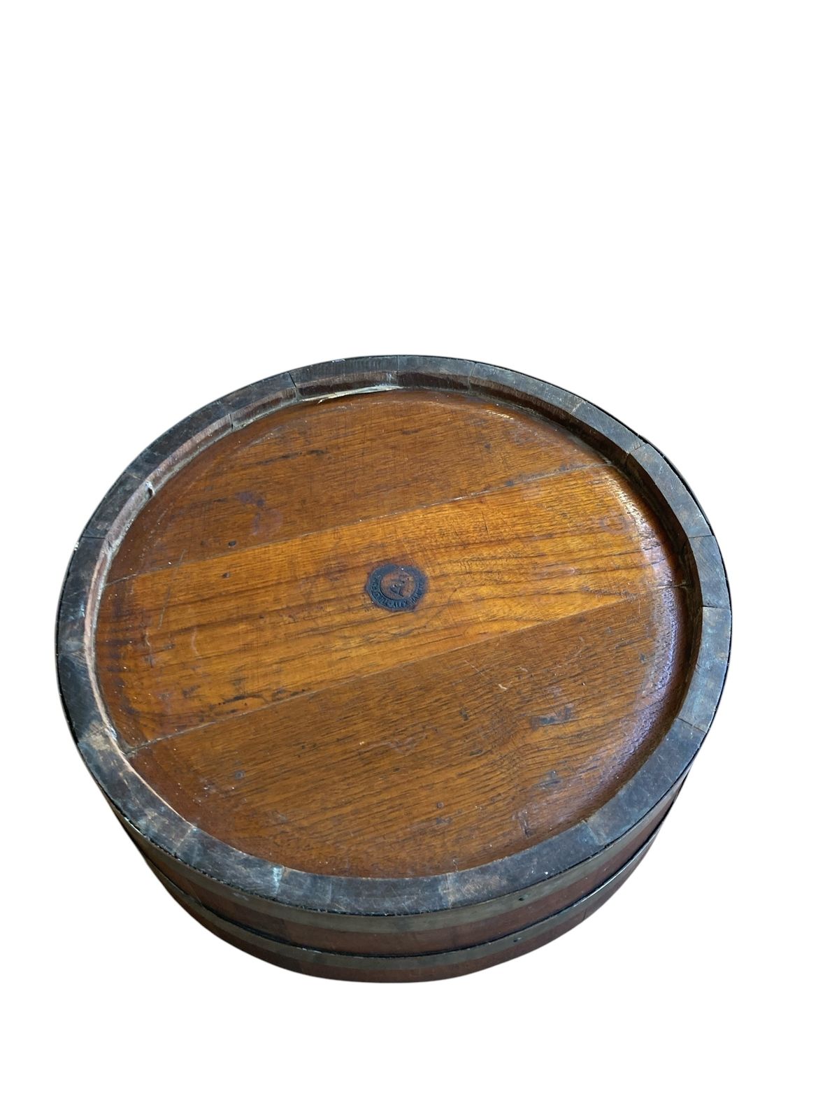 Edwardian Chestnut Wood Planter Or Ice Bucket. photo for sale
