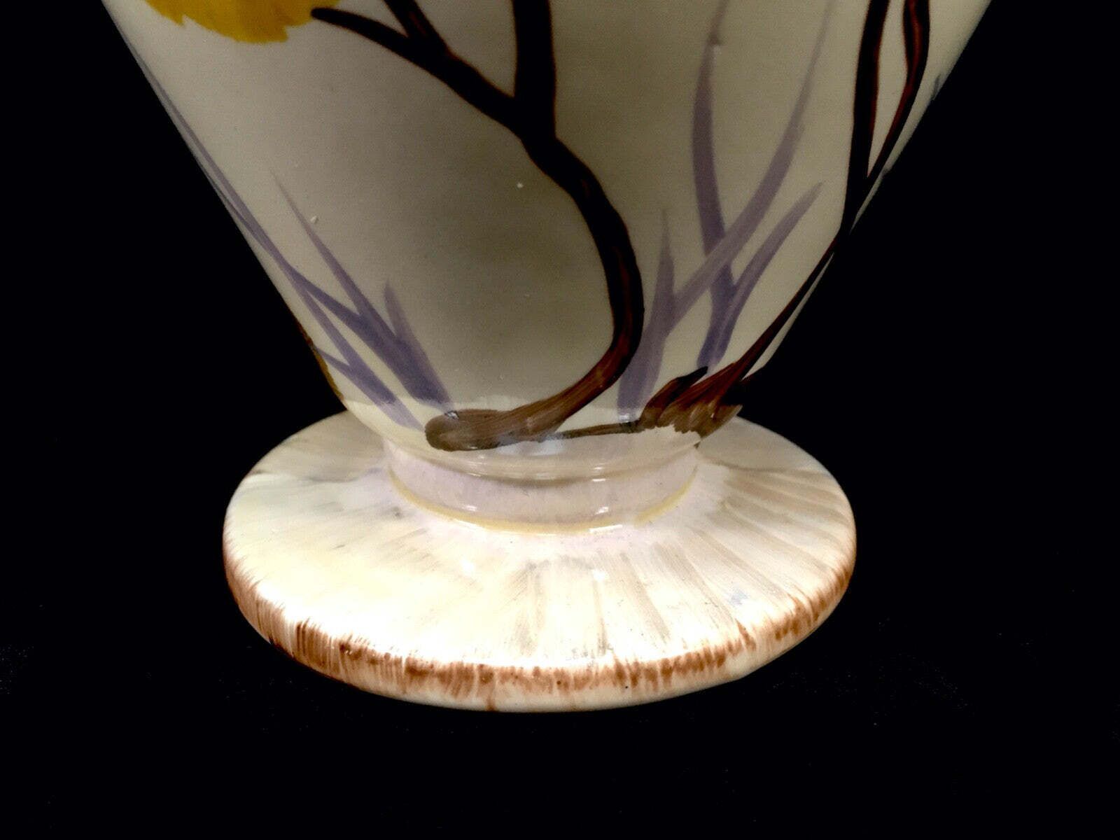 Antique Clarice Cliff   Rhodanthe Shape 363 Vase Art Deco Pottery Bizarre C1934 photo 499.0