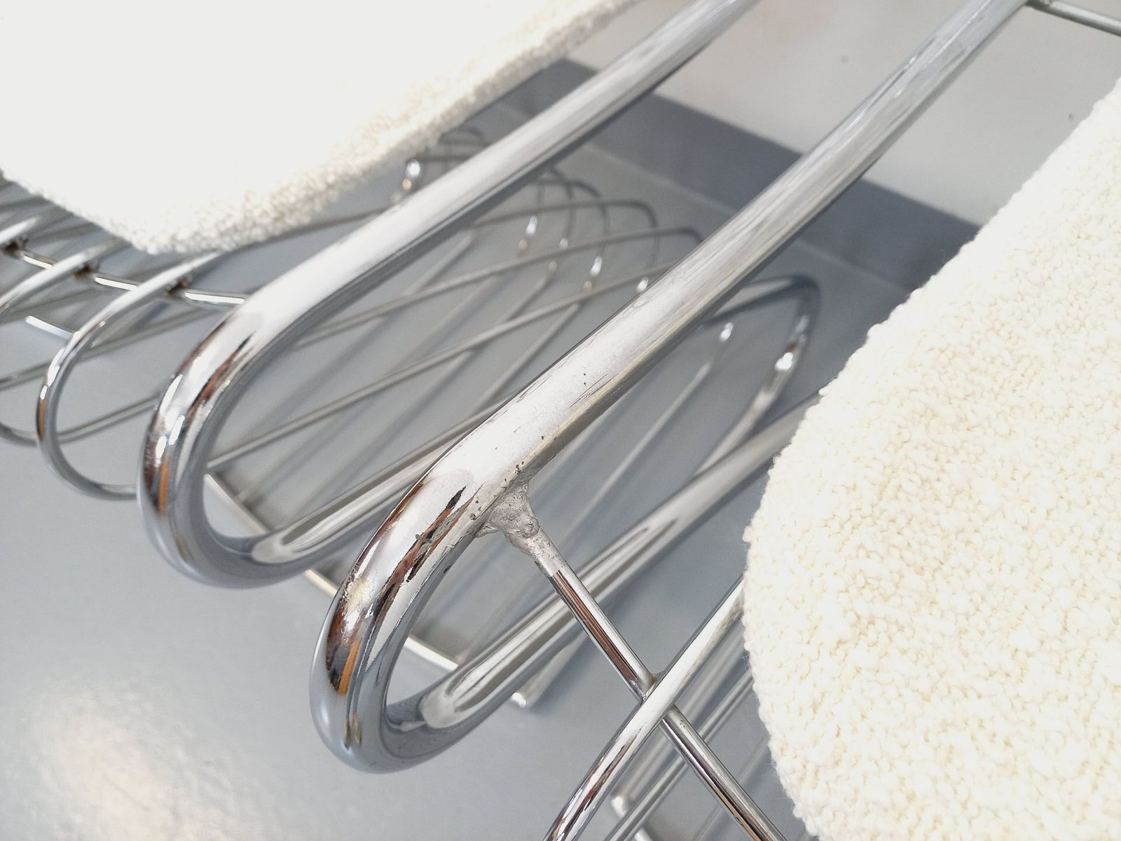 photo furniture 4 Gastone Rinaldi Chairs In Chrome Metal