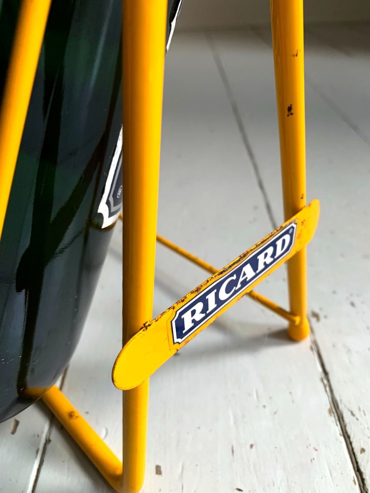 Vintage French Ricard 450cl Bottle On Swinging Pourer Stand, 49cm   Promotional Display Item photo vintage