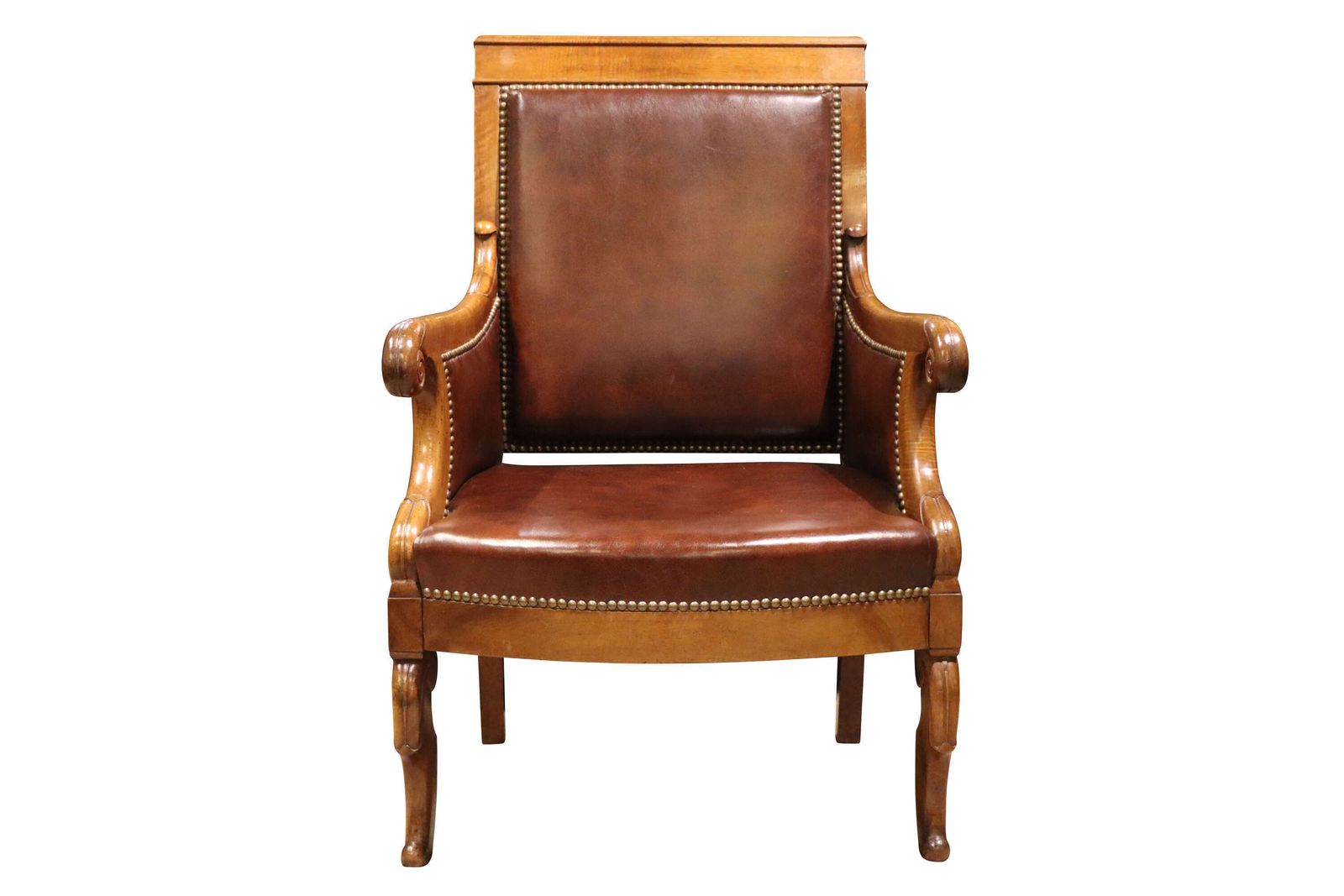 Pair Of Louis Philippe Period Walnut Armchairs photo Furniture