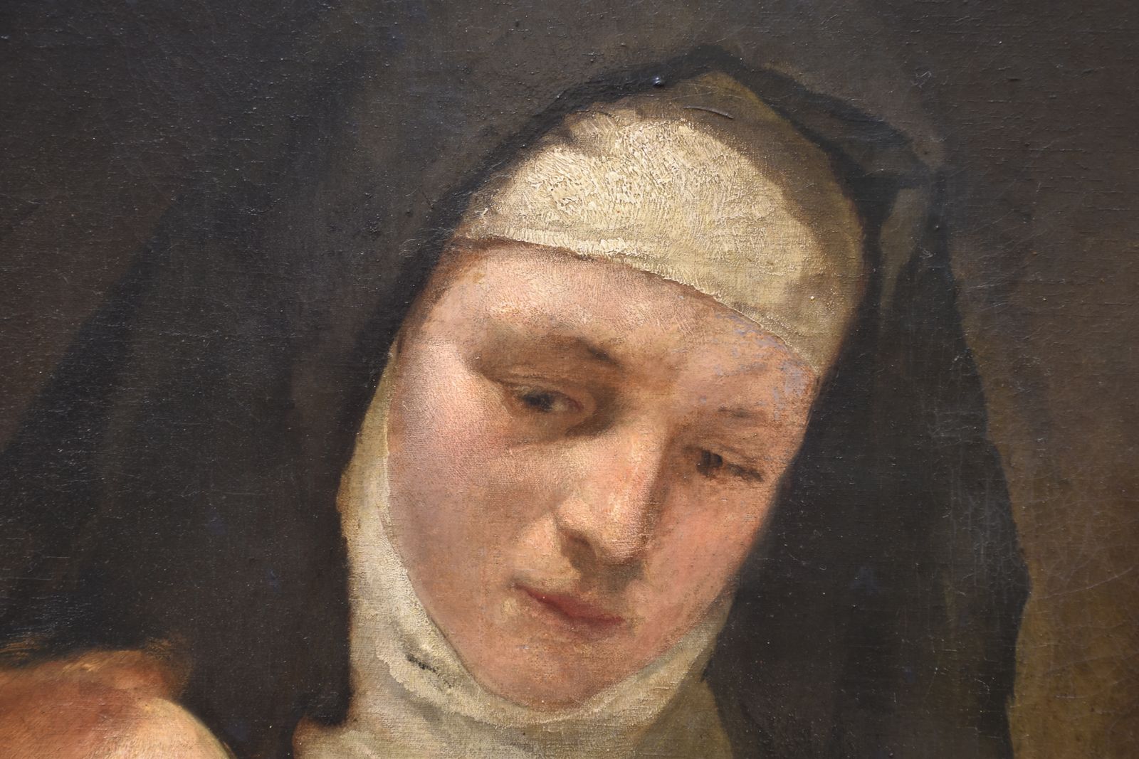 Ermenegildo Antonio Donadini, Nun With A Sick Girl (Circa 1880) photo Art
