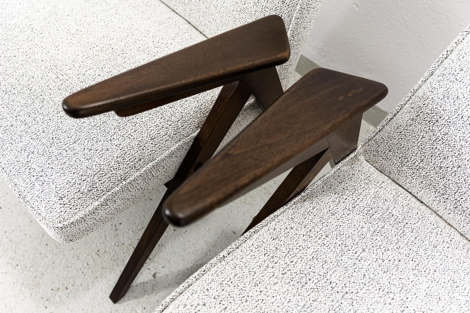 Mid Century Modern Armchairs "Bunny" ,Poland, 1960s, Set Of 2 photo furniture