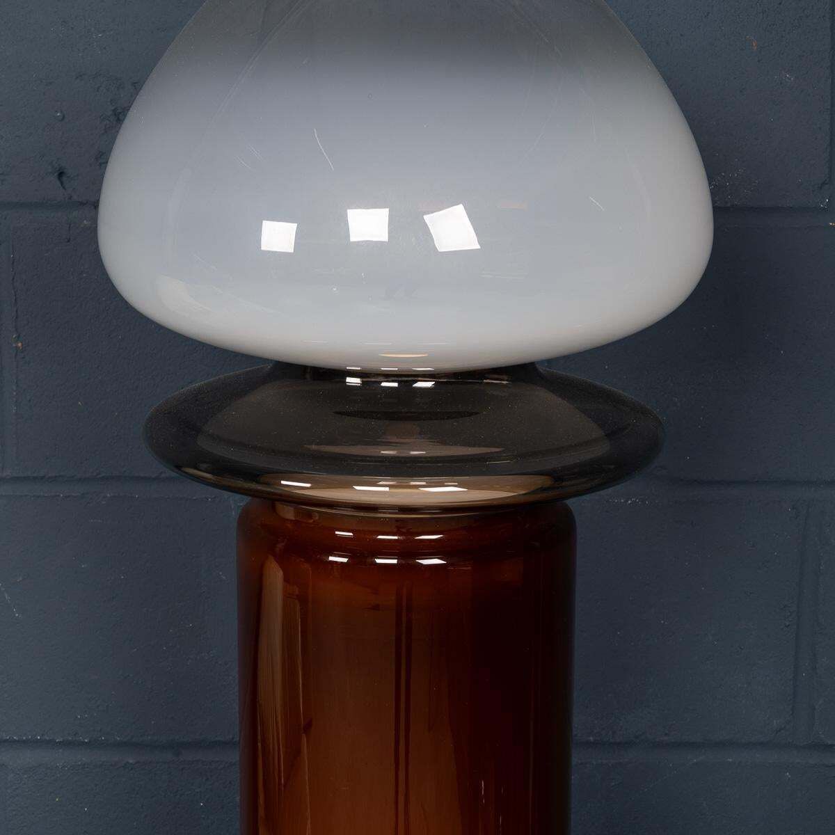 21st Century Italian Contemporary Hand Blown Glass Lamp, Murano photo vinterior
