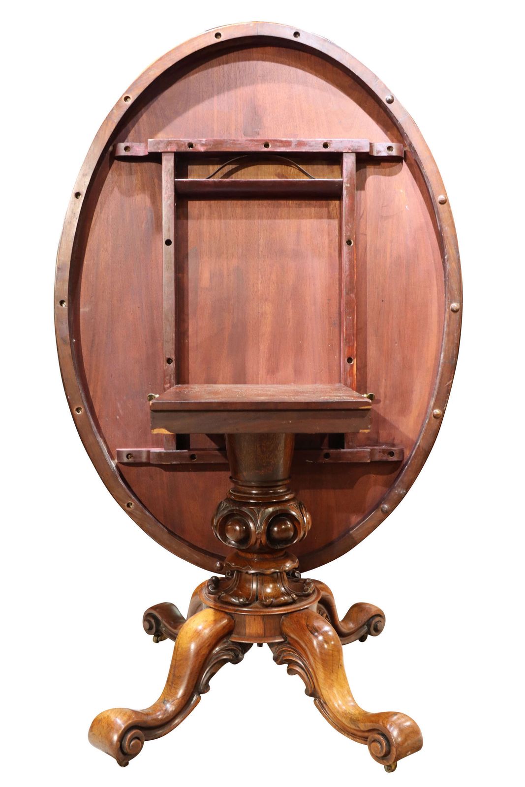 Rosewood Loo Table, 1800s, Antique photo 1139.0