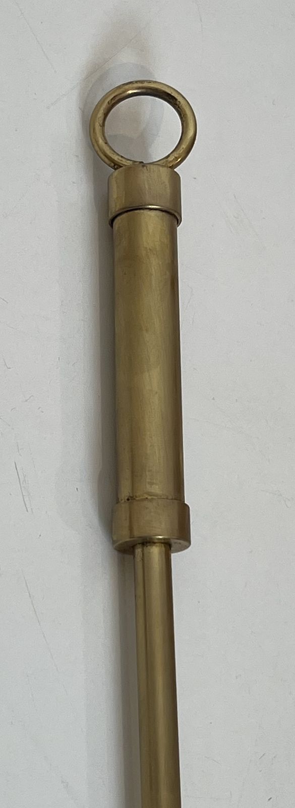 1550.0 Glass And Brass Designer Fire Kit photo